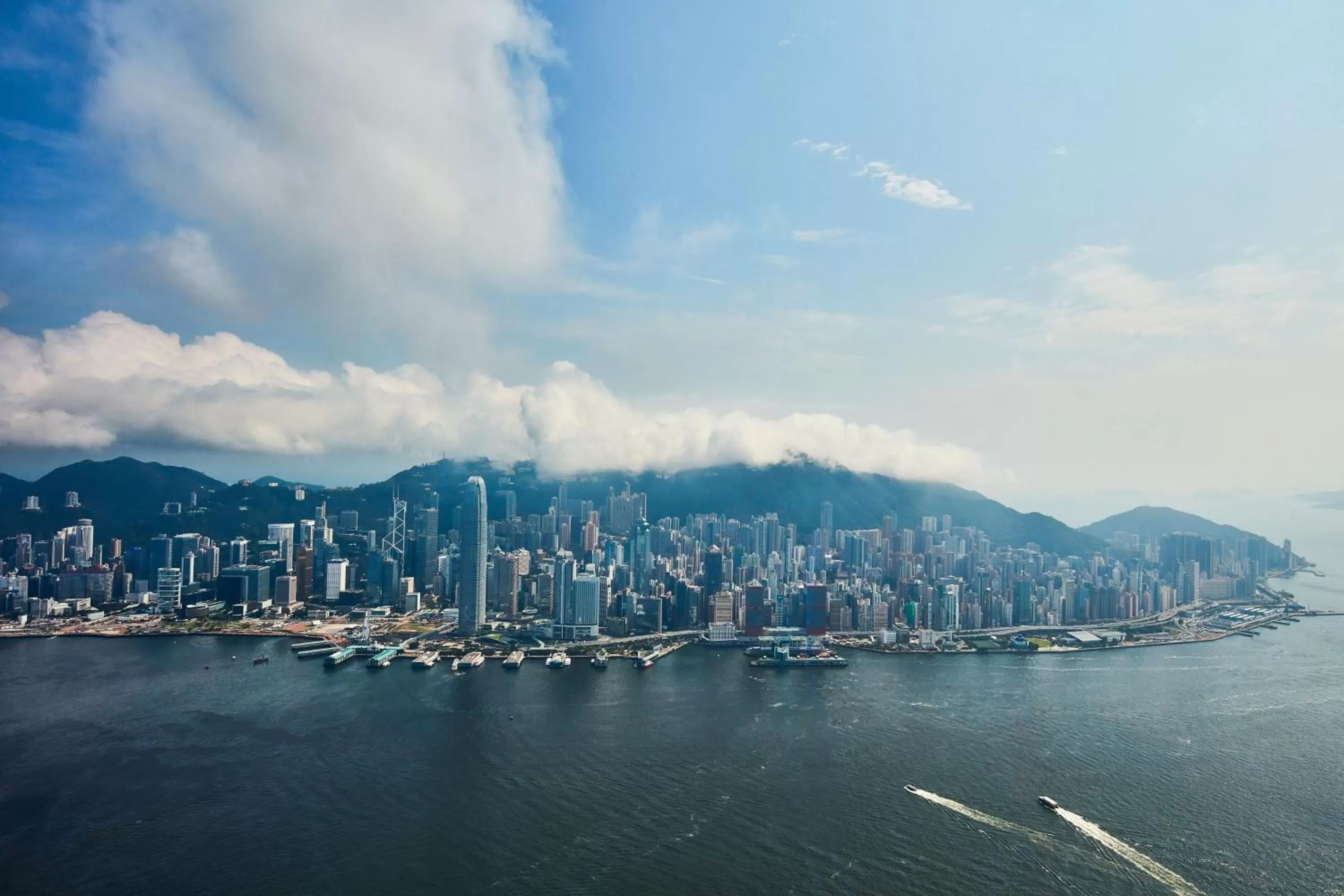 Deluxe Victoria Harbor Suite with King Bed, Club Lounge Access in The Ritz-Carlton Hong Kong