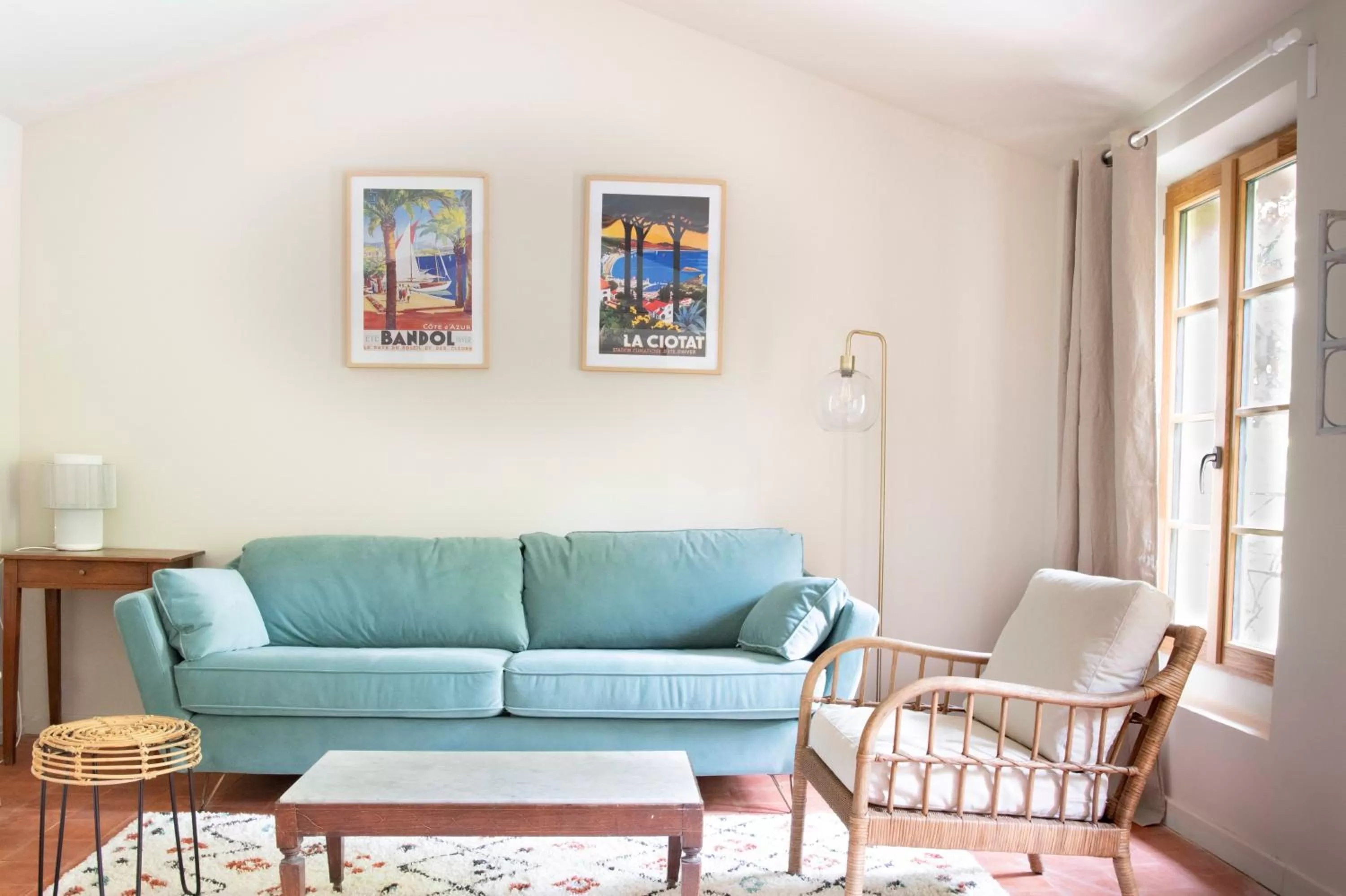 Living room in Maison Sumiane