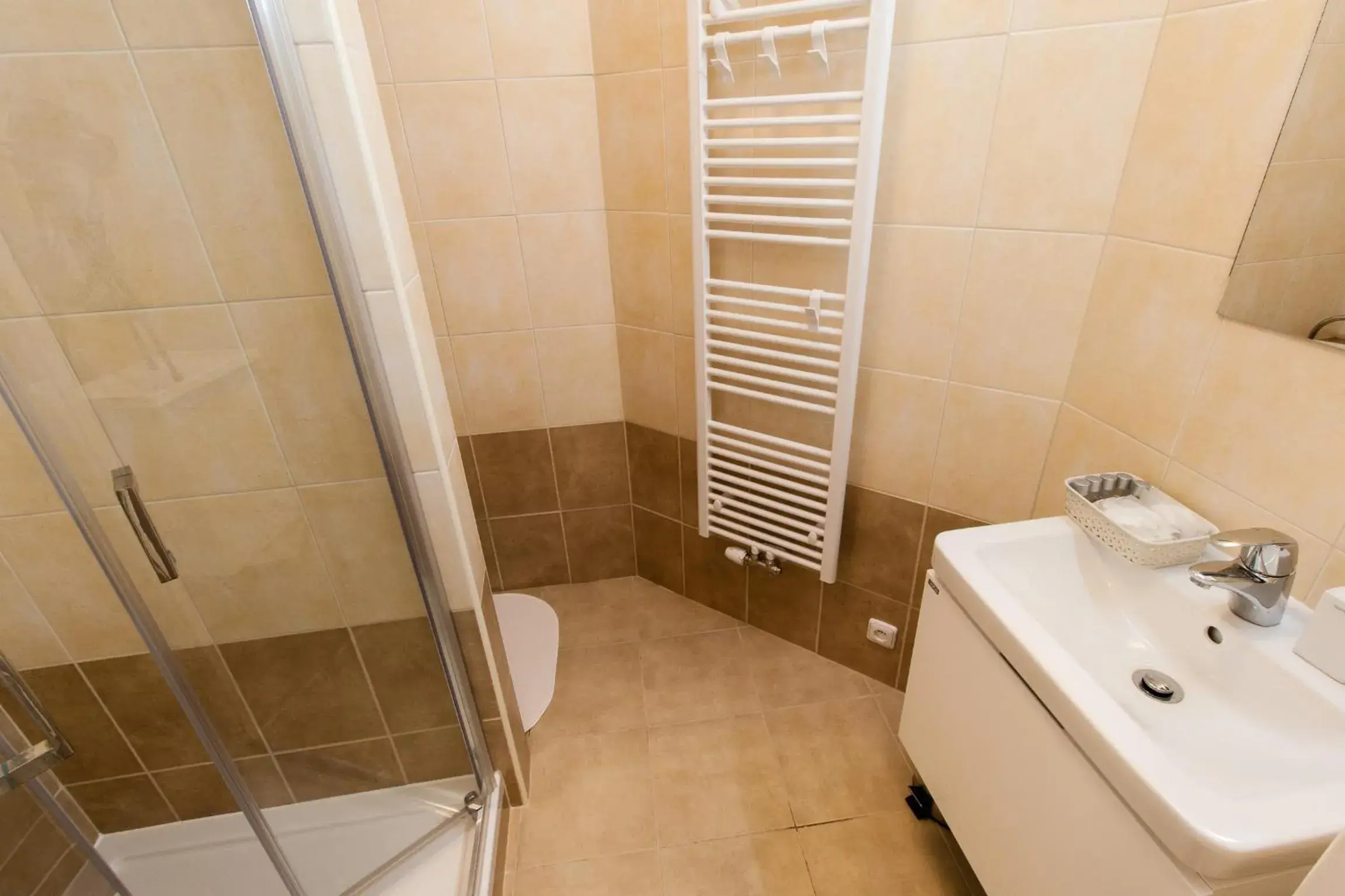 Shower, Bathroom in Karlova 25 Apartments