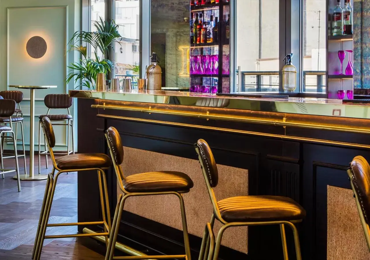 Lounge or bar, Lounge/Bar in Axel Hotel Barcelona & Urban Spa- Adults Only