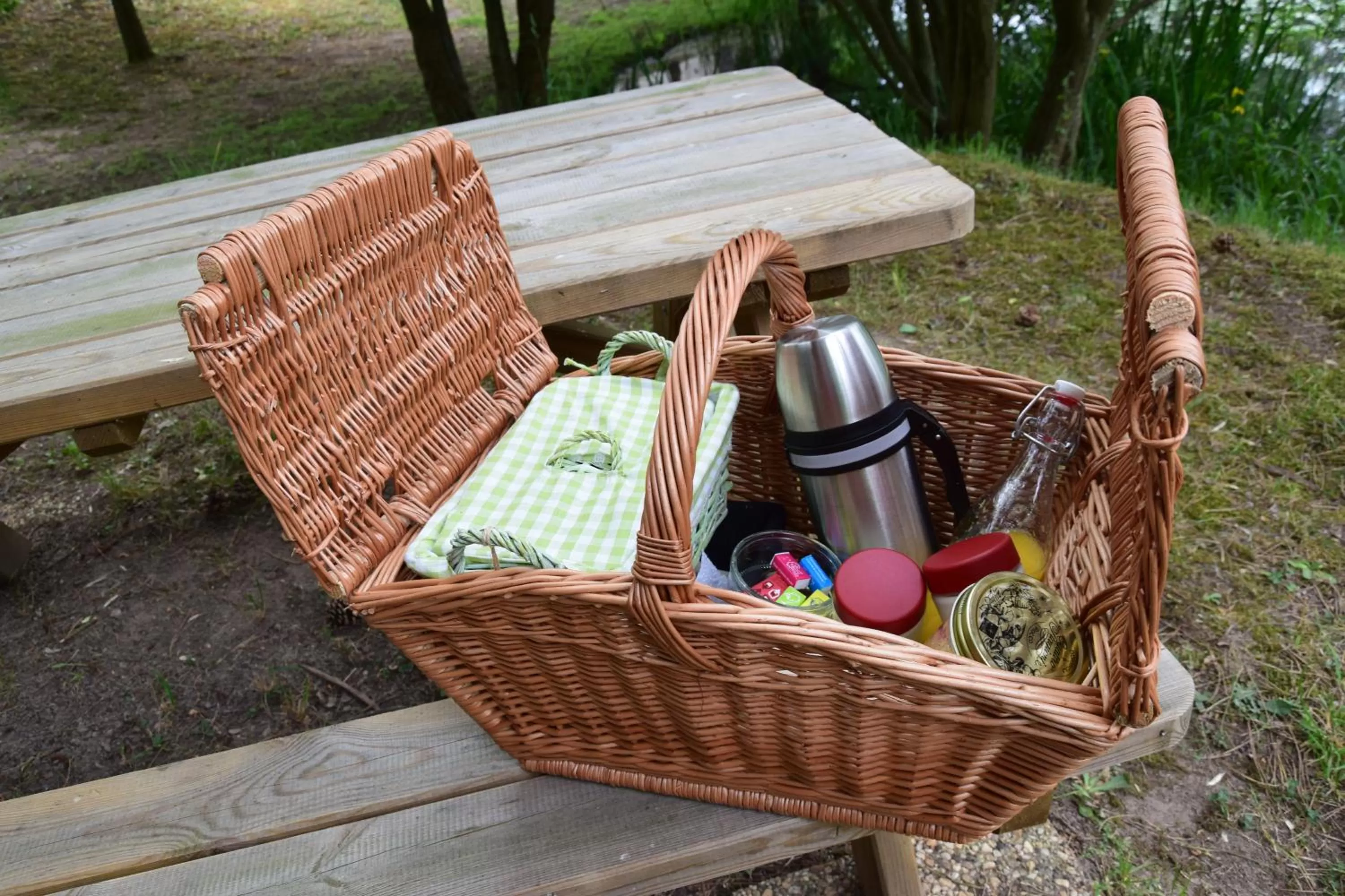 Breakfast in Les Roulottes des Ris