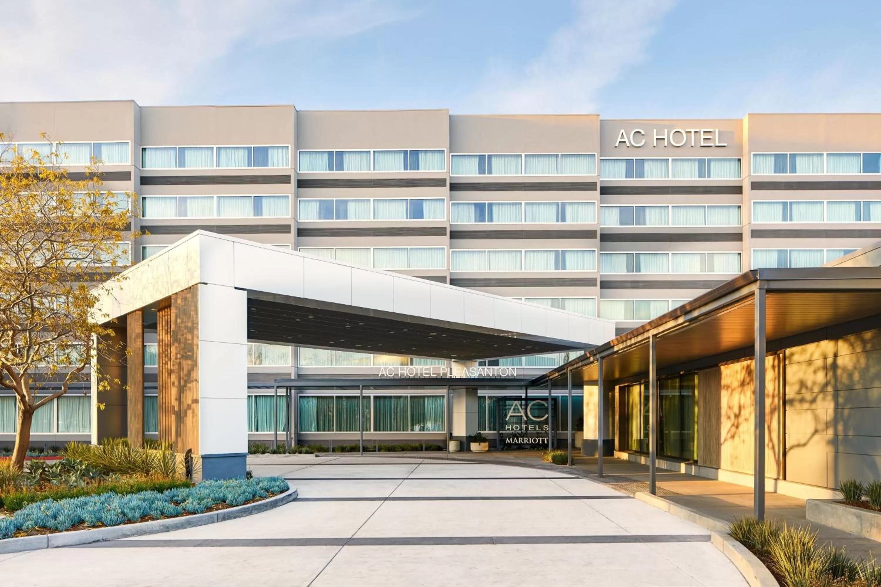Property building in AC Hotel by Marriott Pleasanton