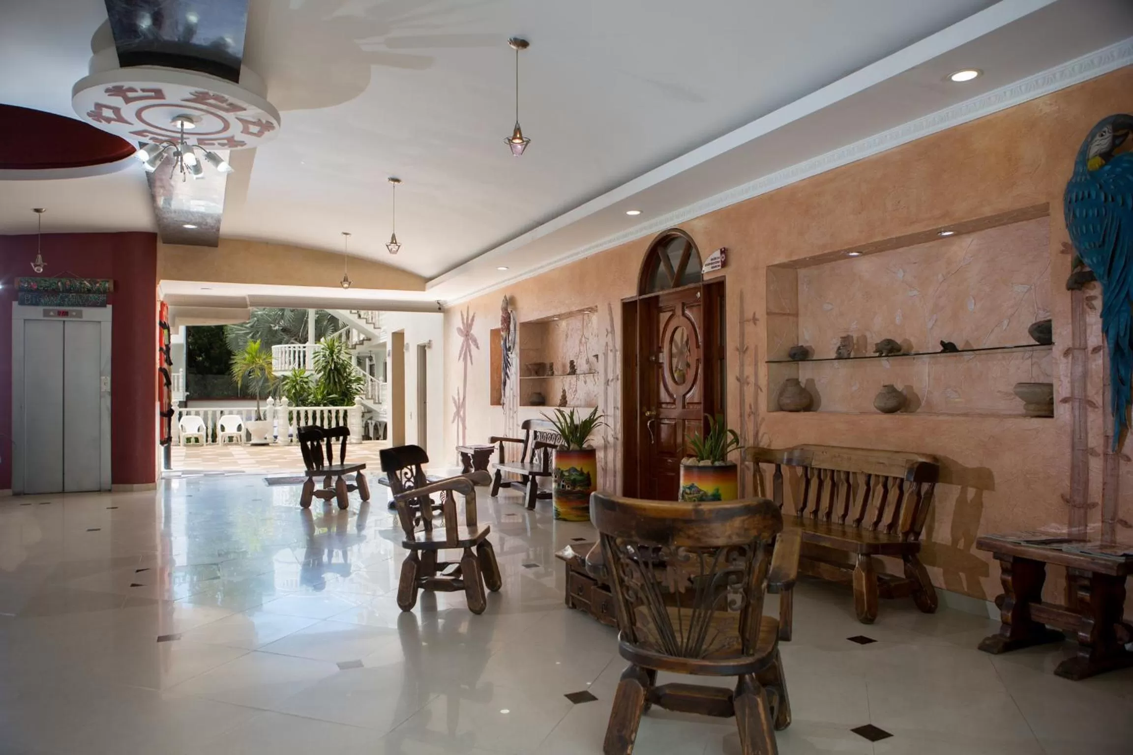 Lobby or reception in Hotel Anamichu Suites