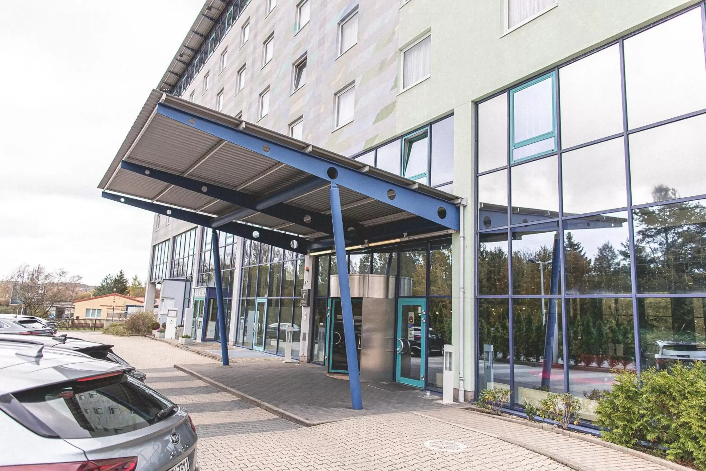 Facade/entrance in Best Western Plaza Hotel Zwickau