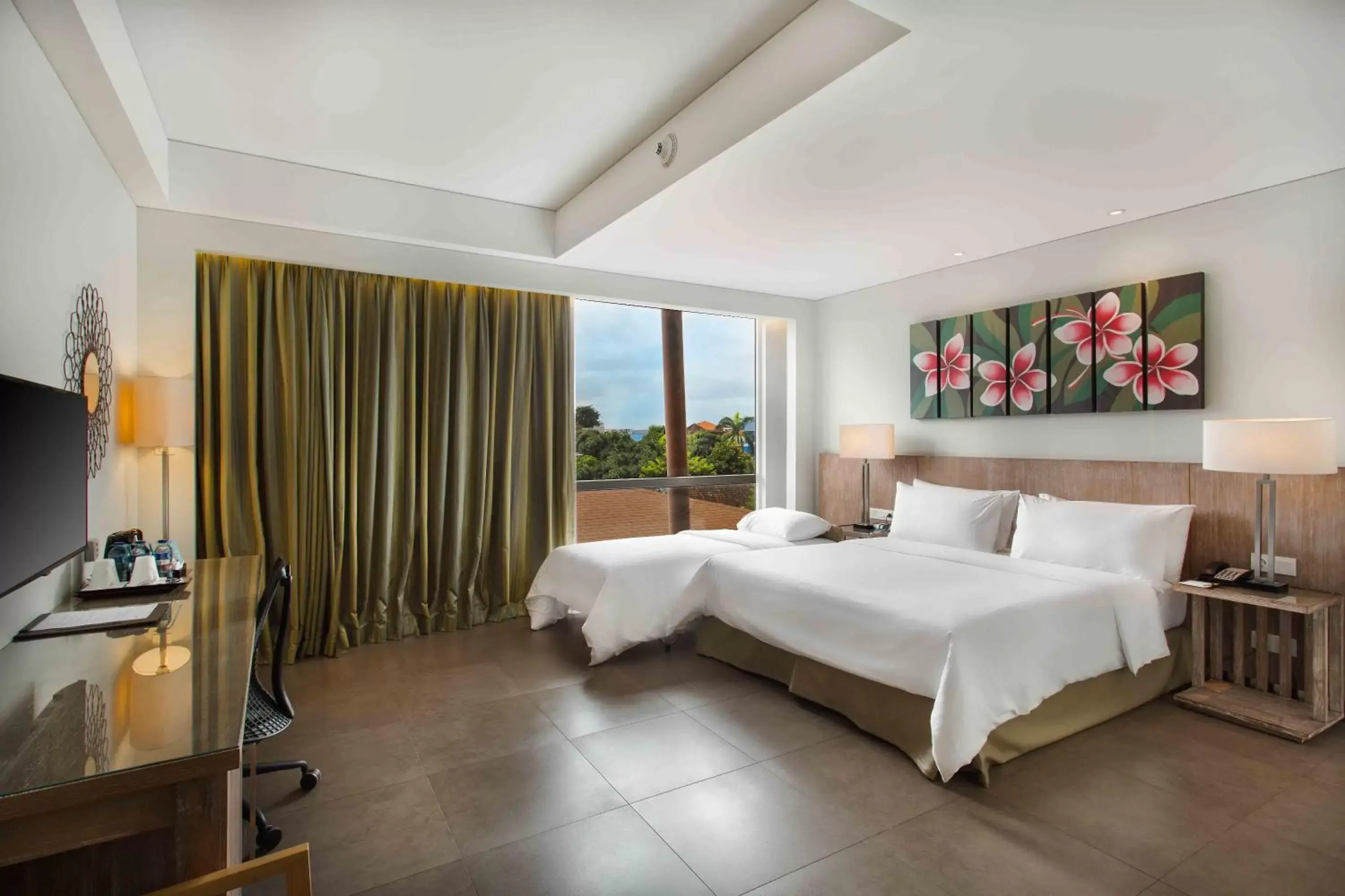 Bed in Hilton Garden Inn Bali Ngurah Rai Airport