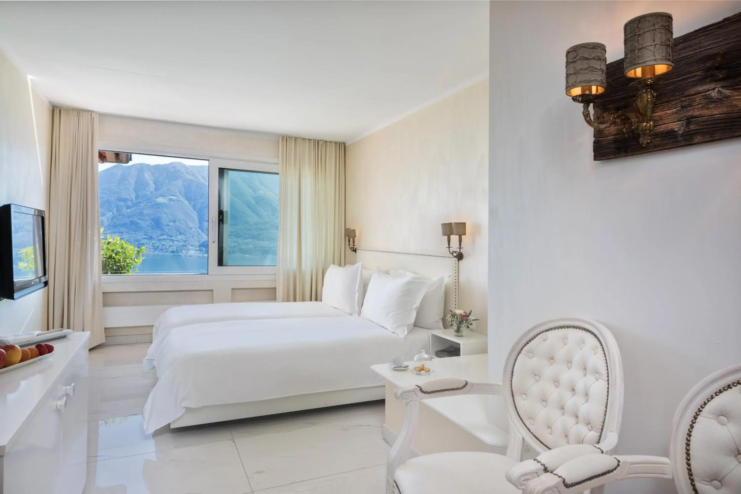 Bedroom in Villa Orselina - Small Luxury Hotel