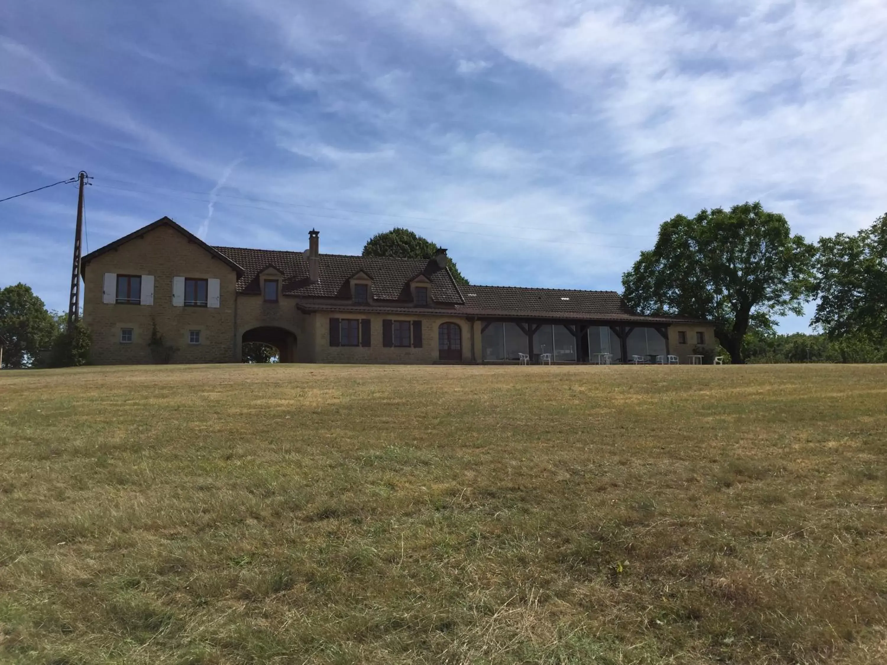 Property building, Garden in Domaine de Lascaux