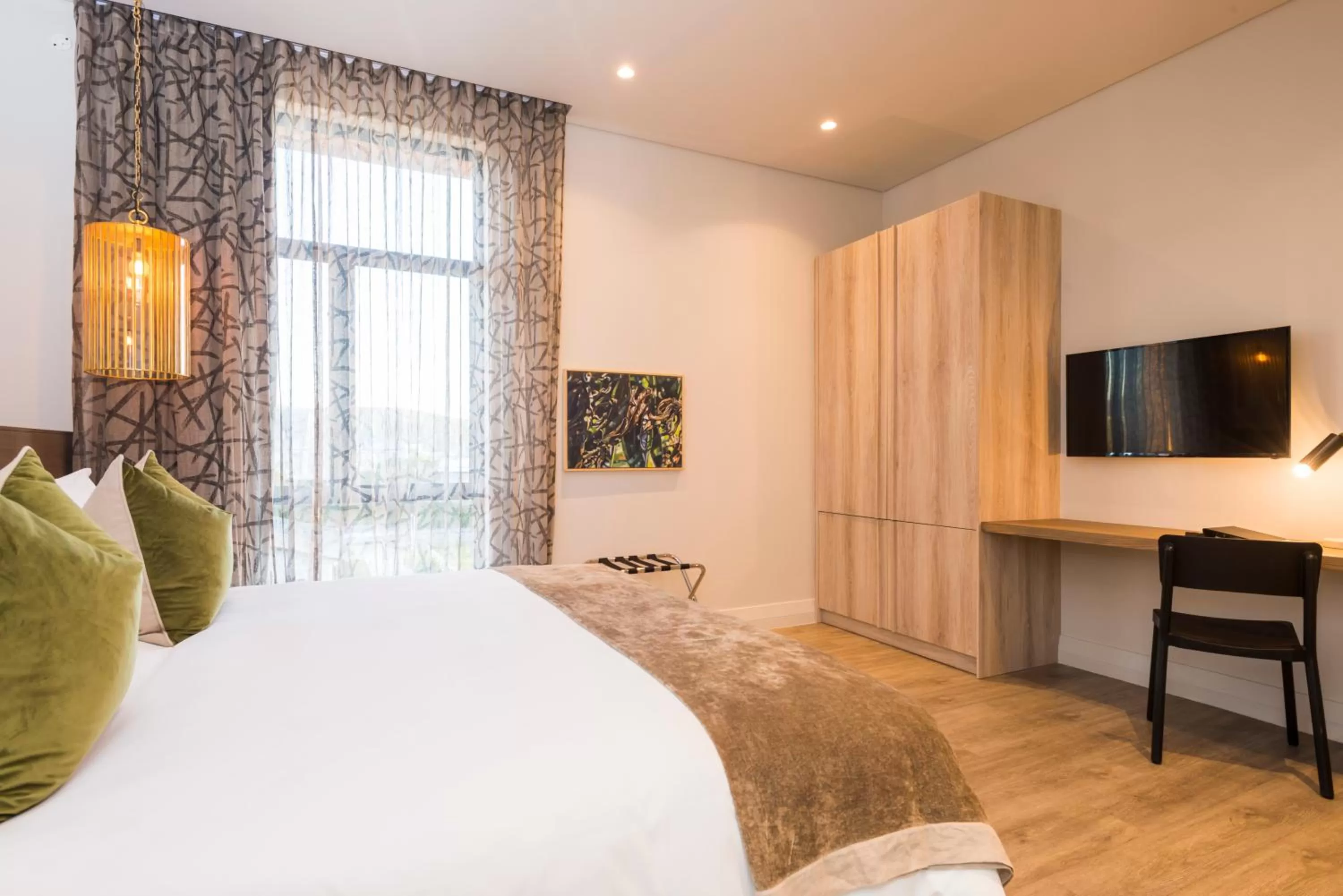 Bed in aha The Rex Hotel