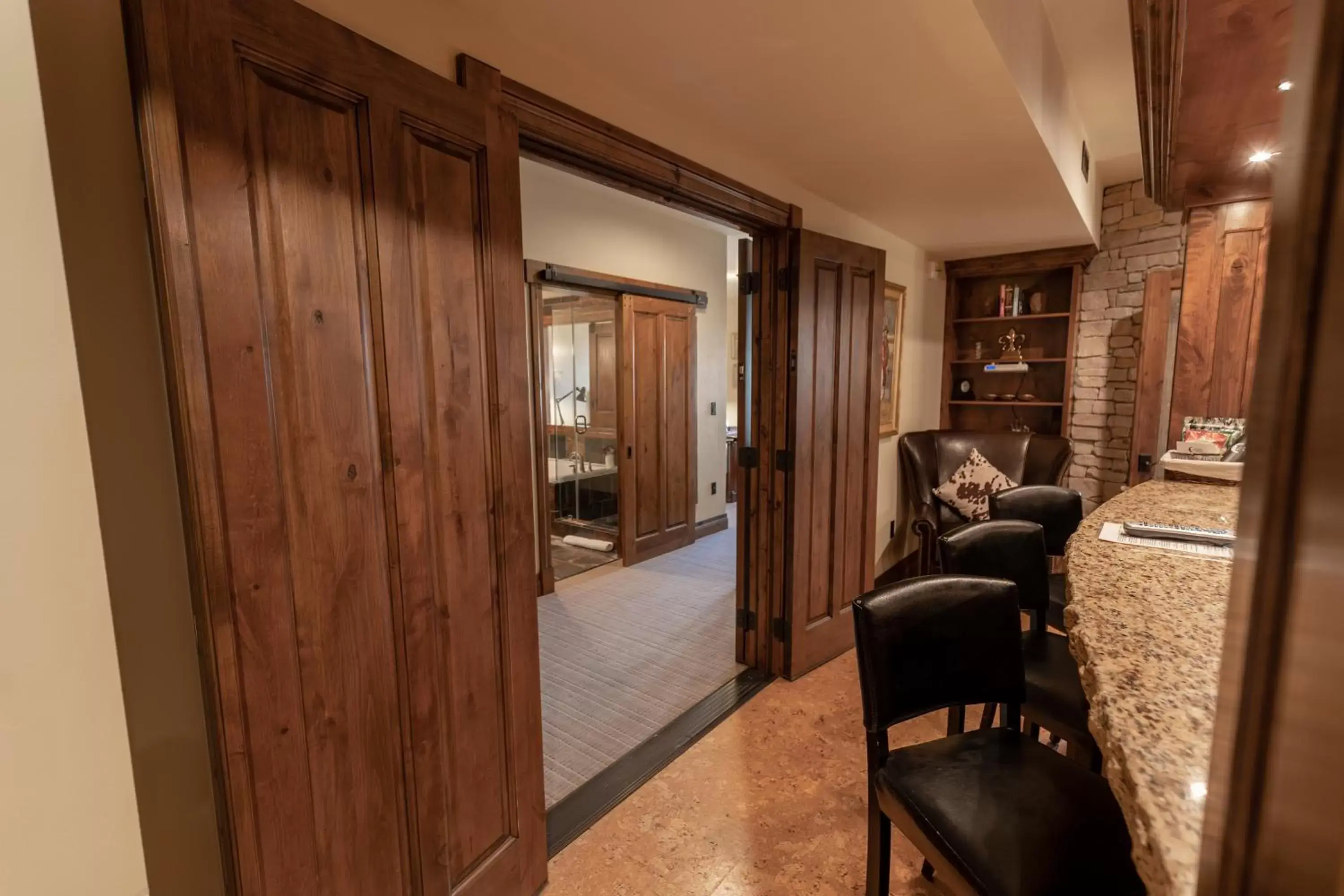 Seating area in The White Buffalo Club