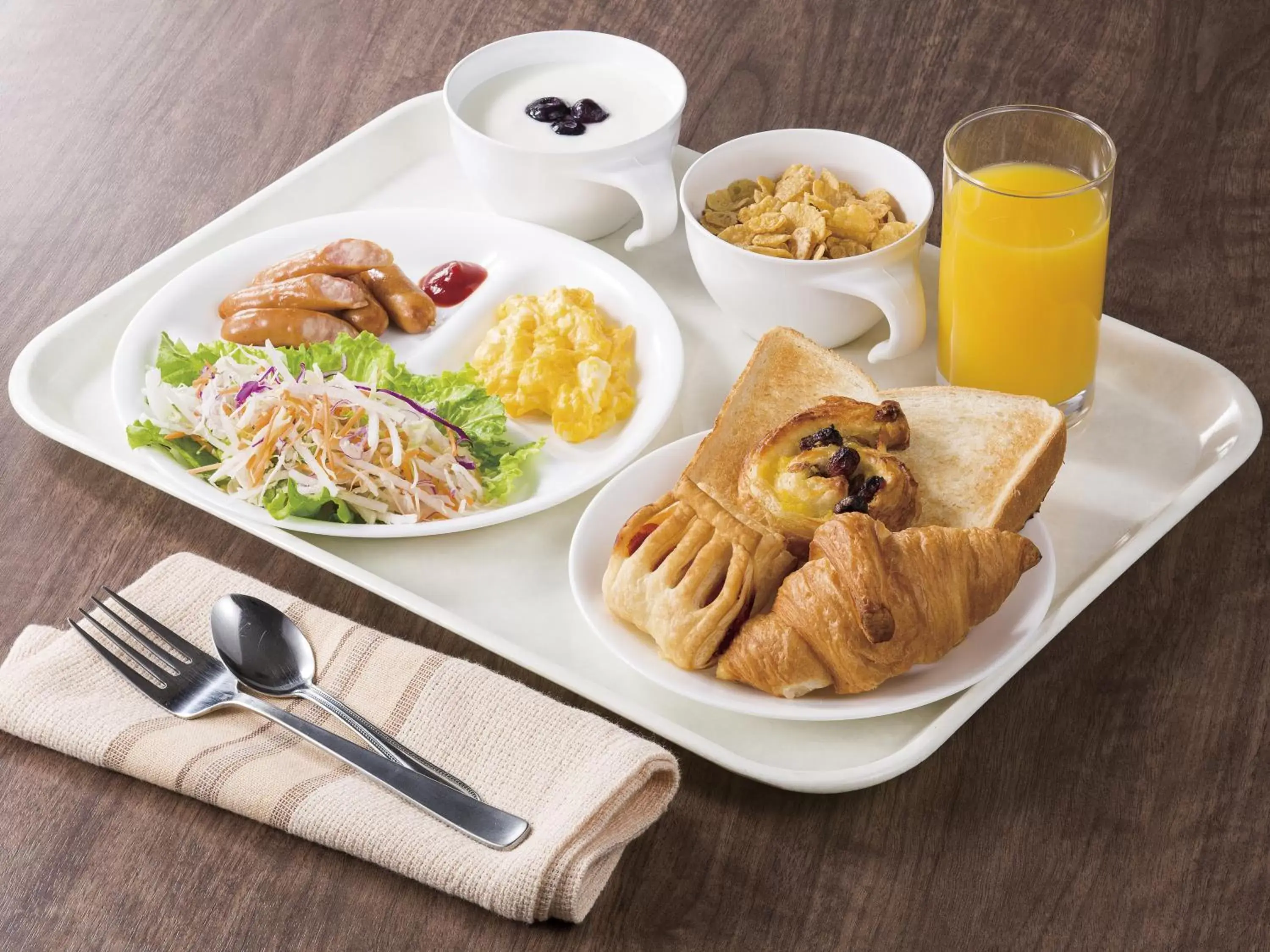 Continental breakfast, Breakfast in Comfort Inn Niigata Kameda