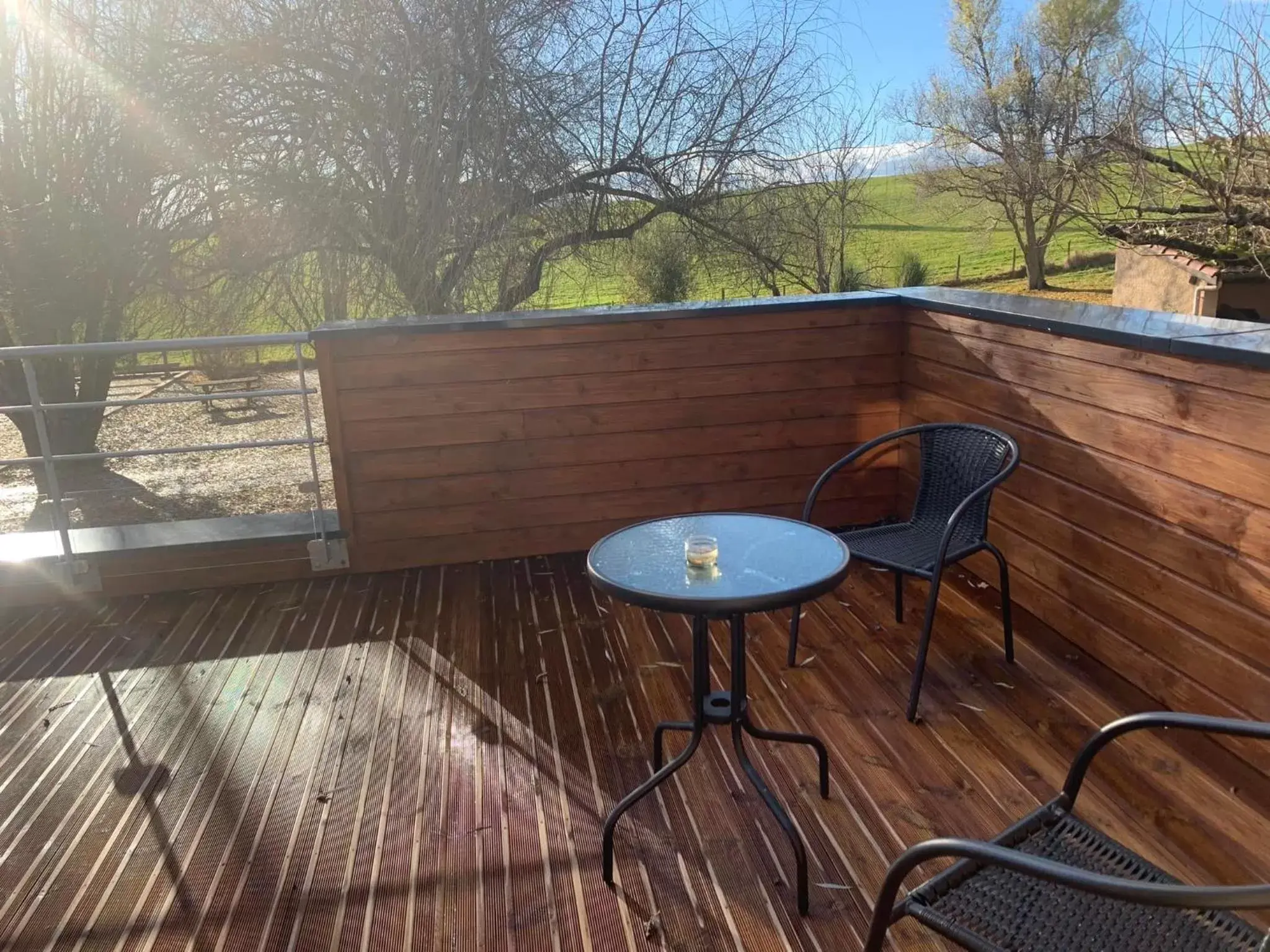 Balcony/Terrace in Domaine de Jarentin - Chambres d'hôtes