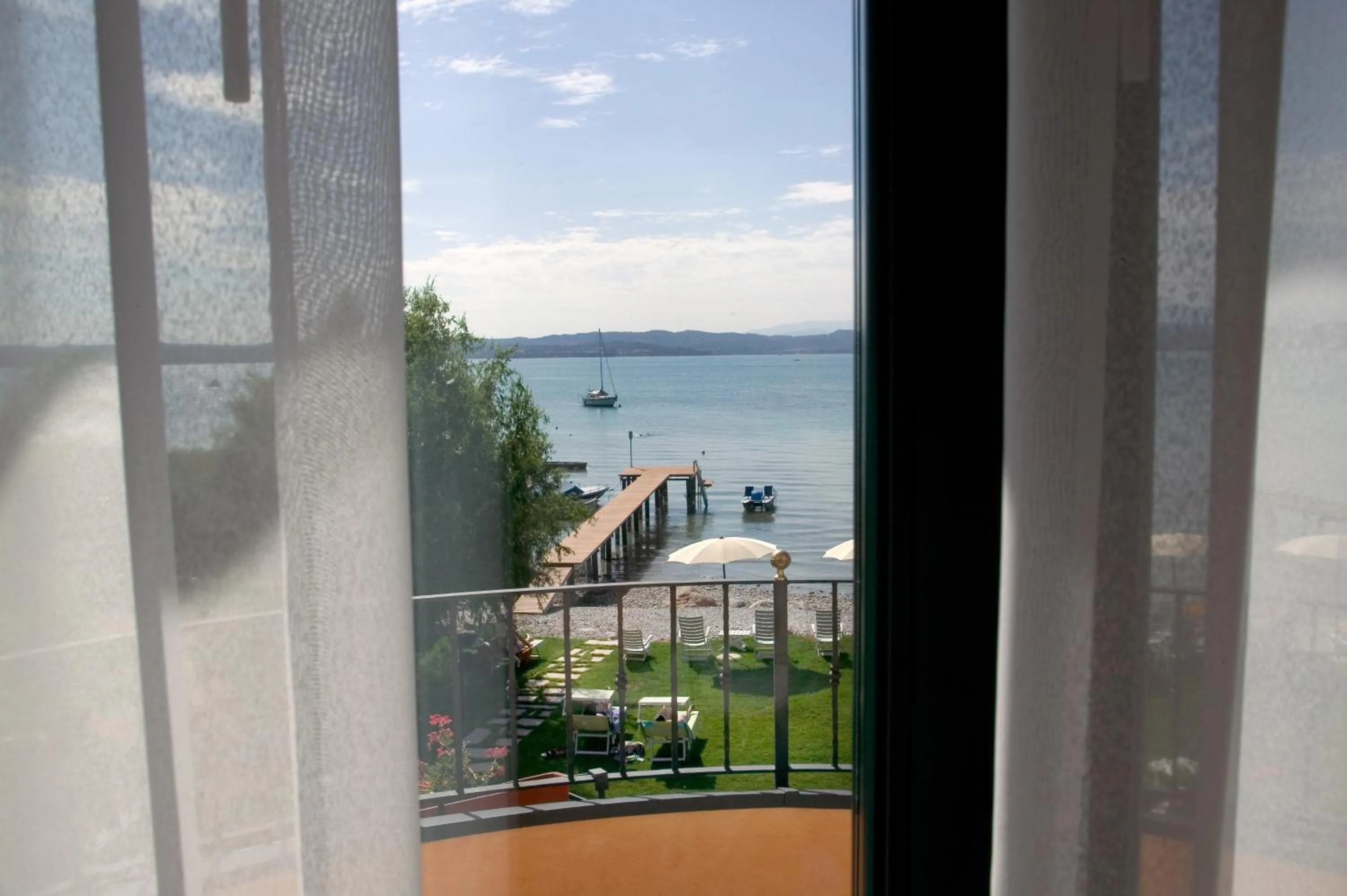Lake view in Hotel La Rondine