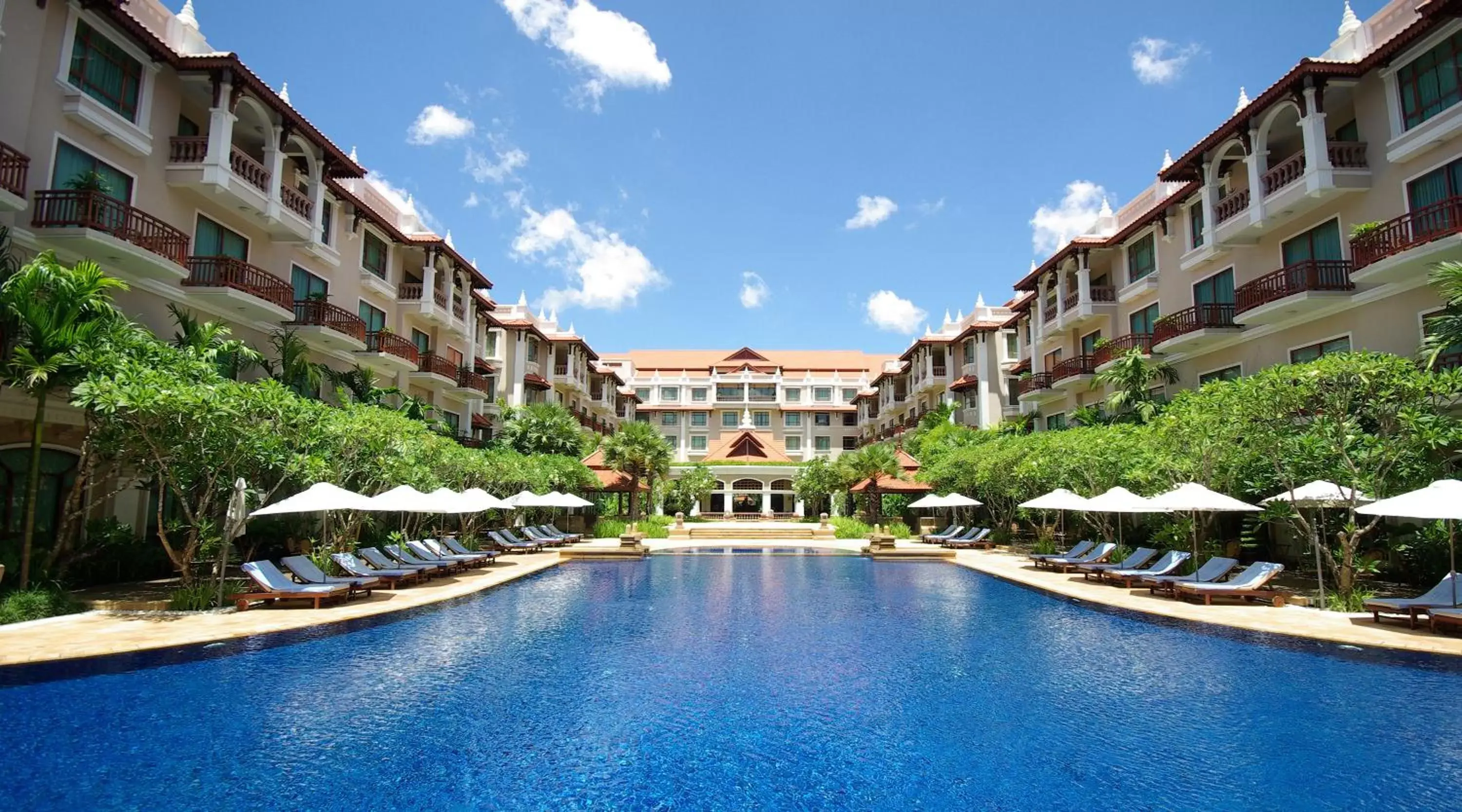 Pool view, Swimming Pool in Sokha Angkor Resort