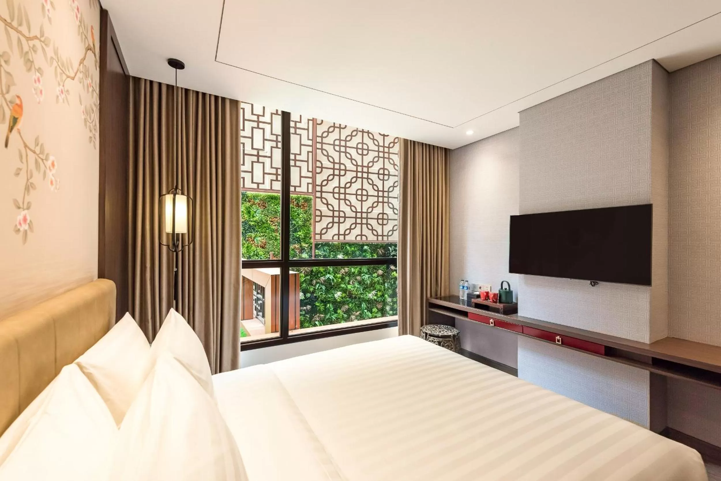 View (from property/room), Bed in Ashley Tang Menteng Jakarta