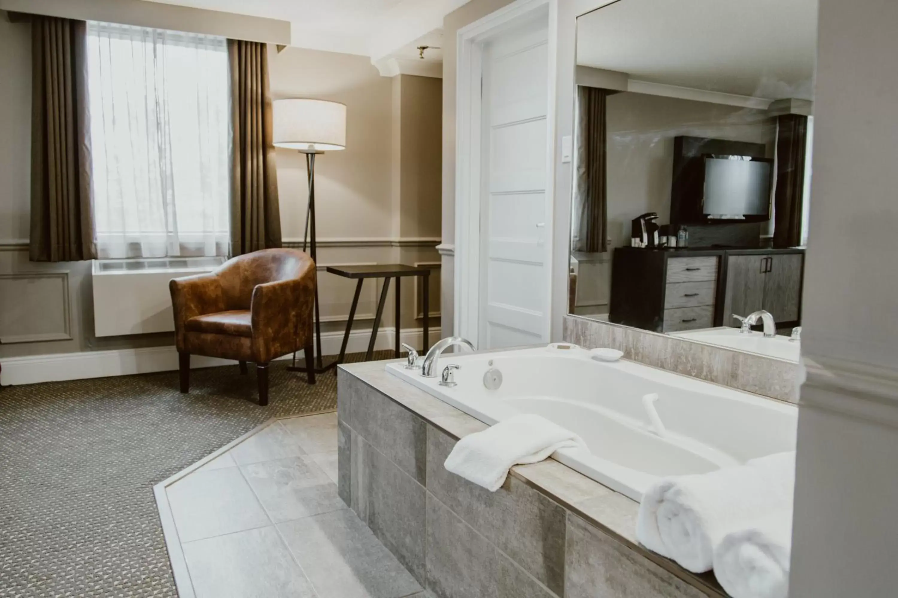Photo of the whole room, Bathroom in Crowne Plaza Fredericton Lord Beaverbrook, an IHG Hotel