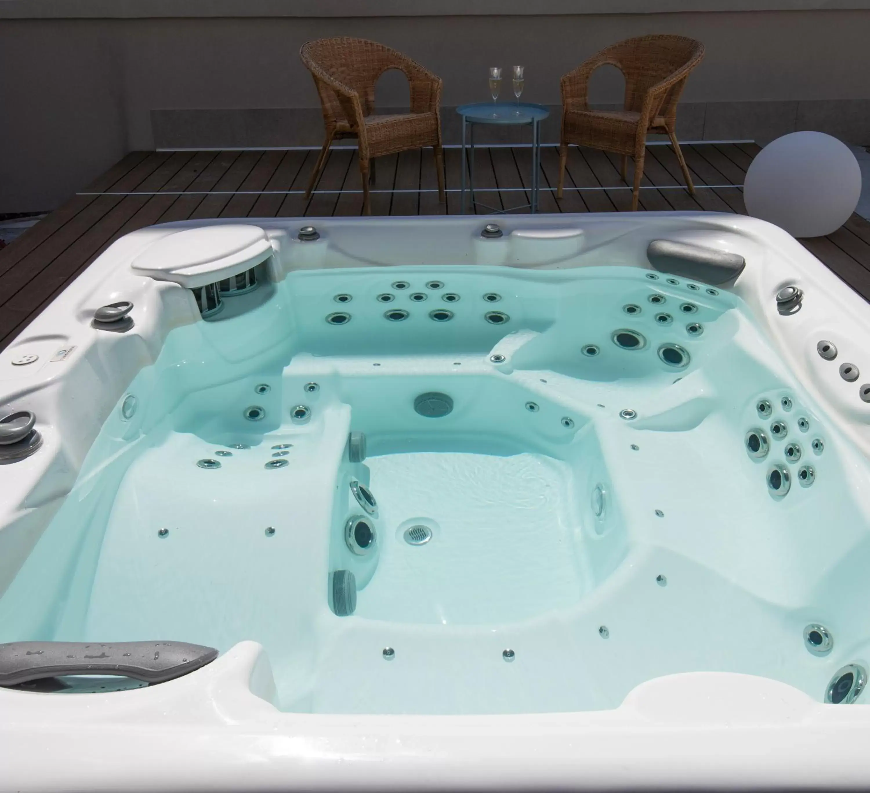 Hot Tub in Casa Diverio