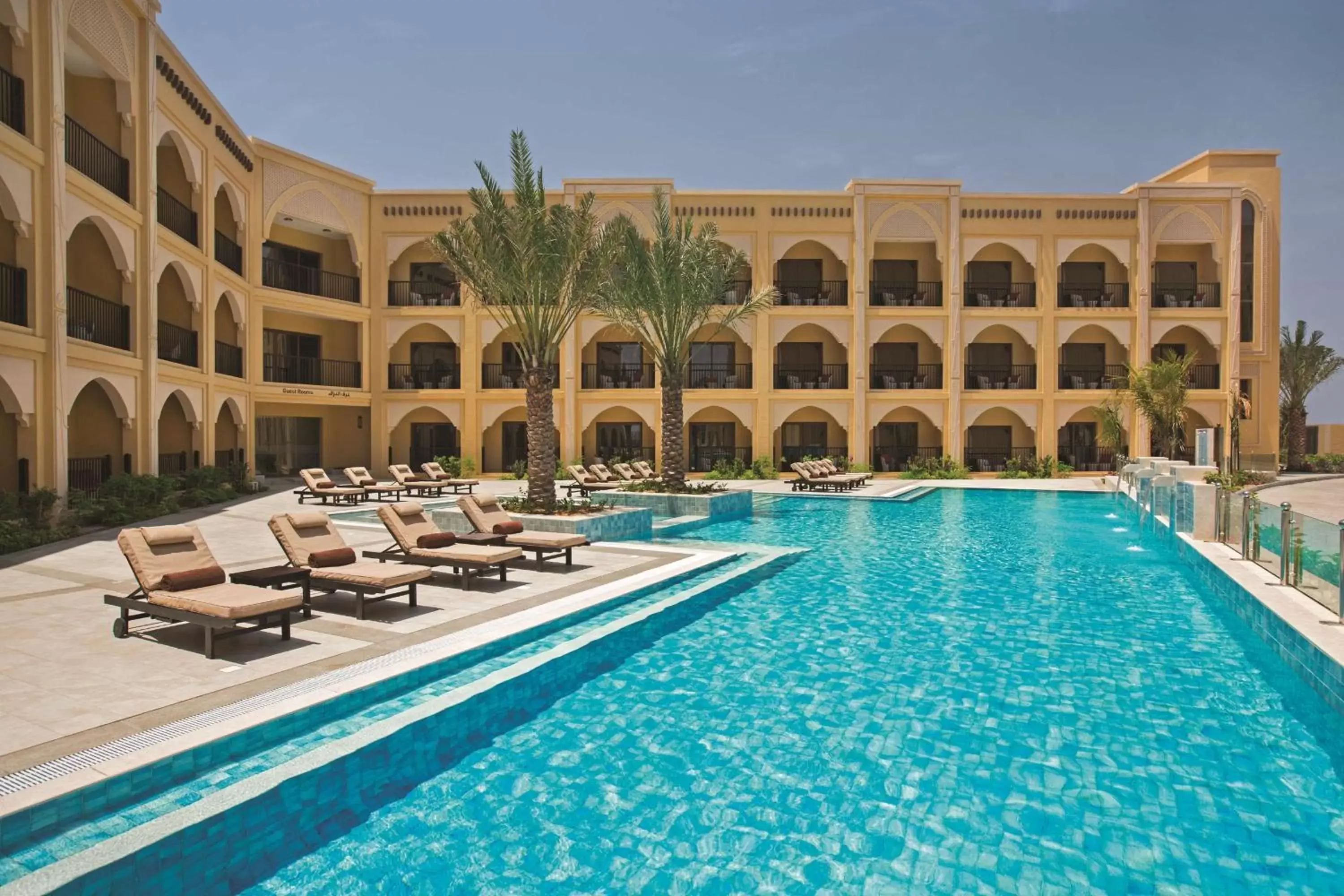 Pool view, Property Building in DoubleTree by Hilton Resort & Spa Marjan Island