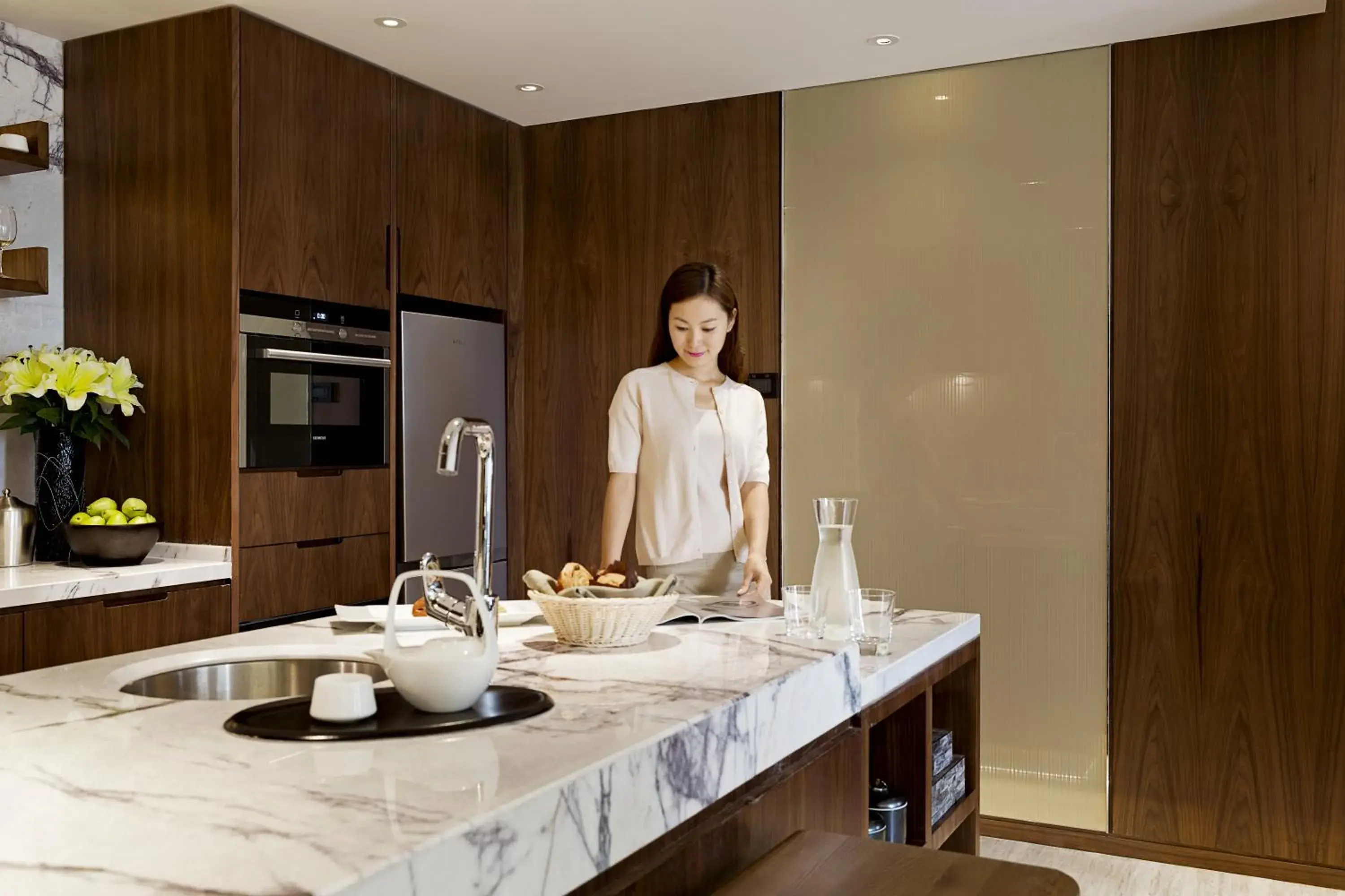 Coffee/tea facilities in The Fairway Place, Xi'an - Marriott Executive Apartments