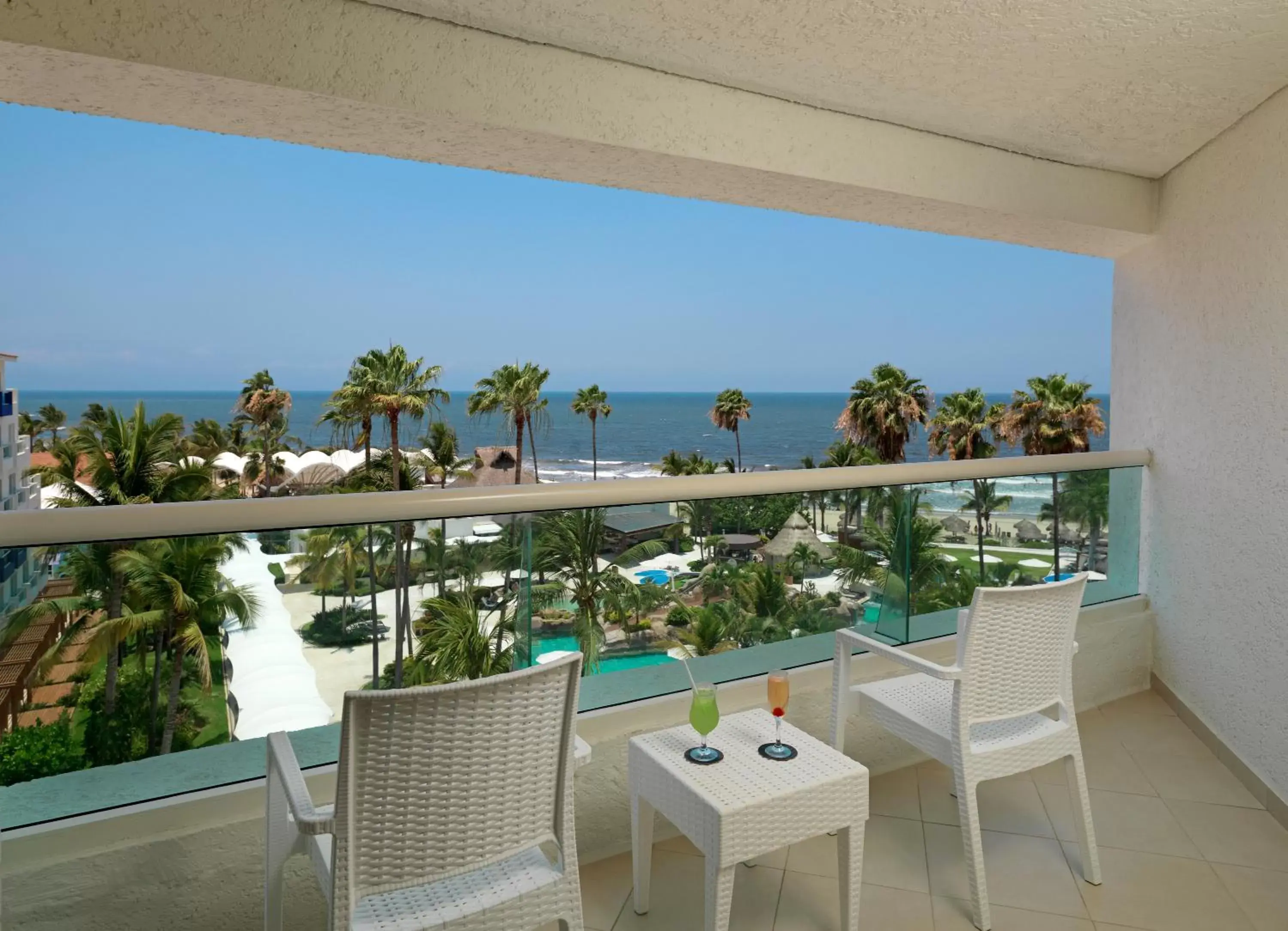 View (from property/room), Balcony/Terrace in Hard Rock Hotel Vallarta All Inclusive