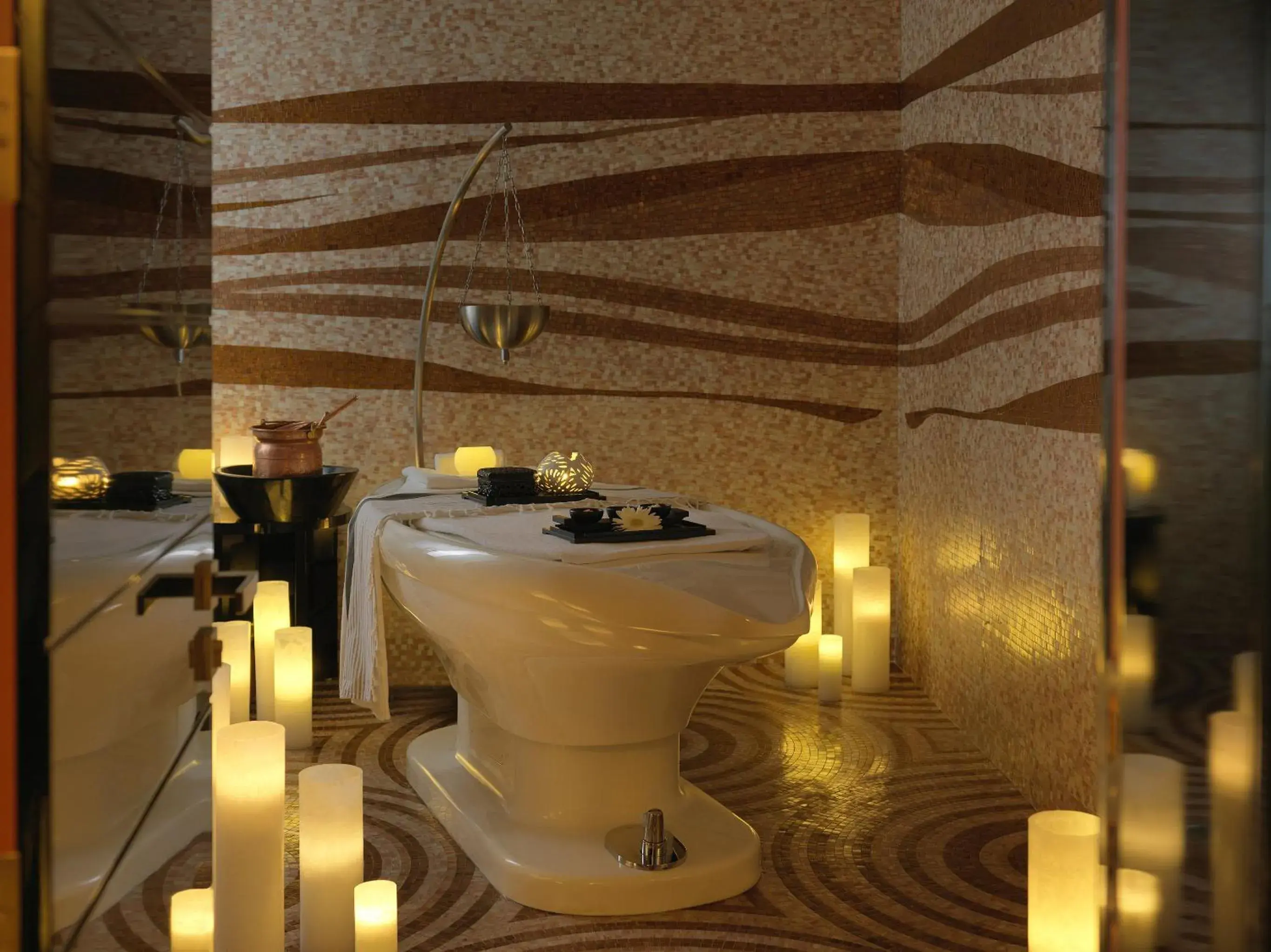 Spa and wellness centre/facilities, Bathroom in Damac Maison Dubai Mall Street
