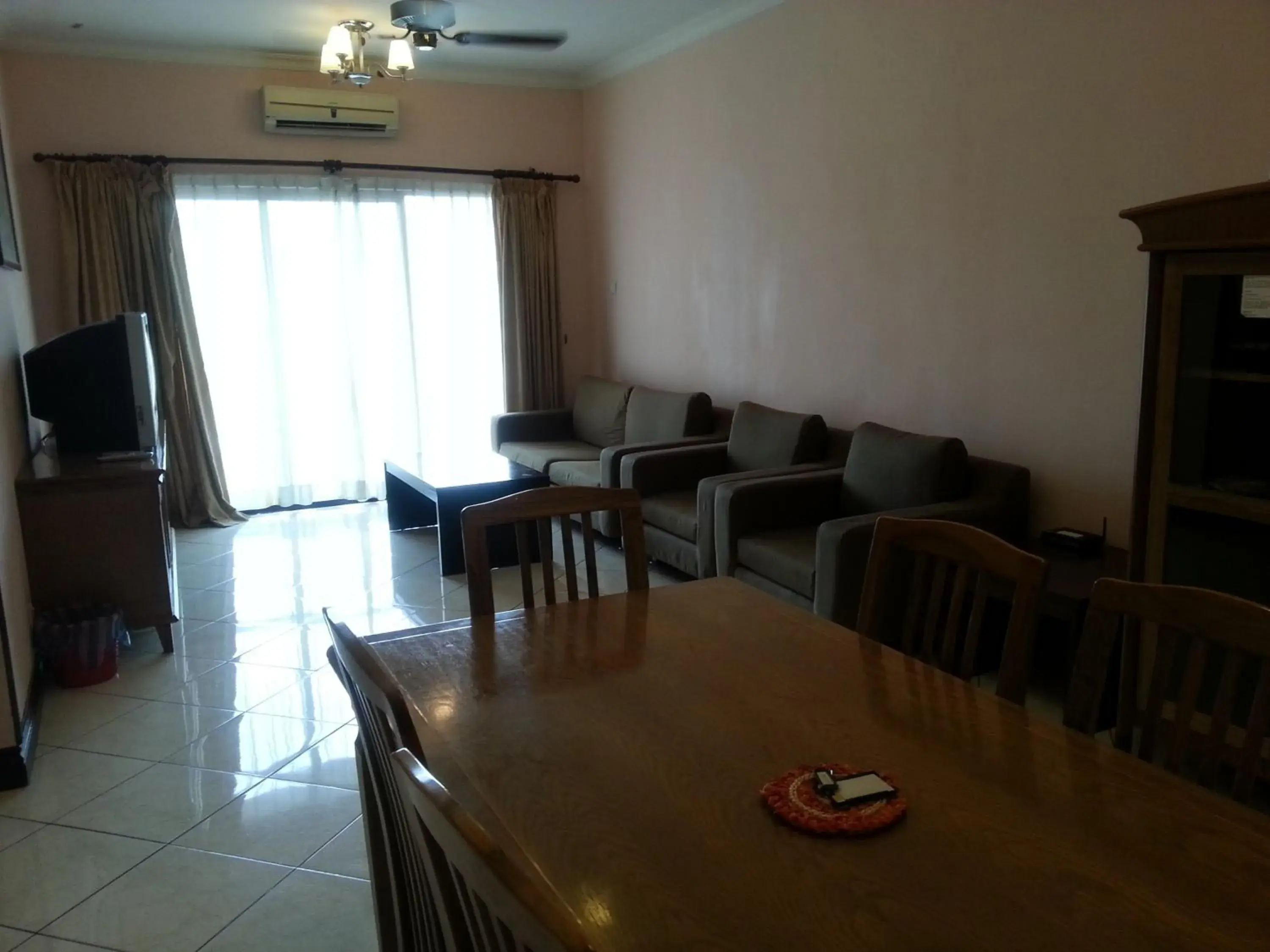 Living room, Dining Area in Dorcas Service Apartment - Marina Court