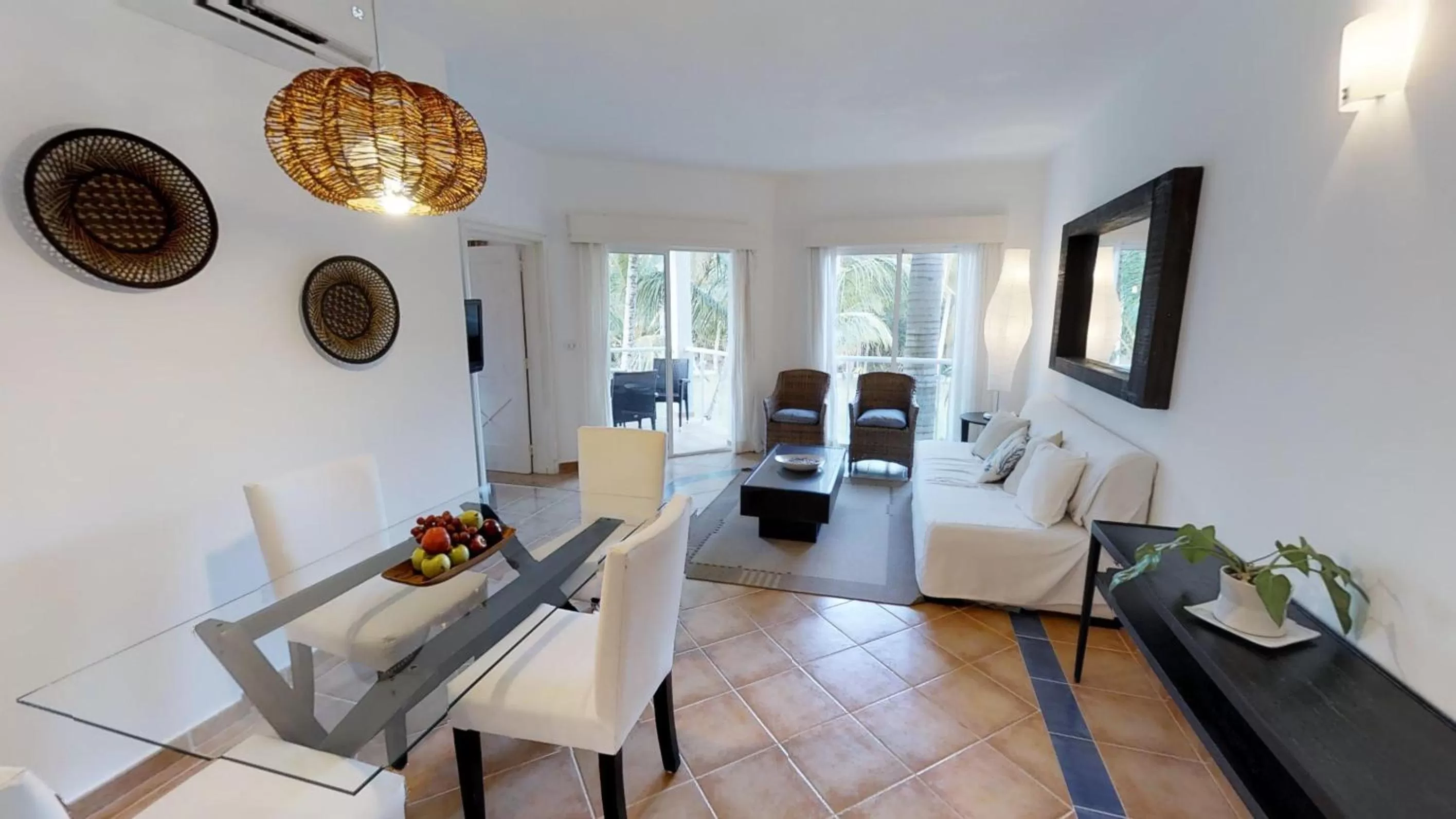 Seating area, Dining Area in Coson Bay