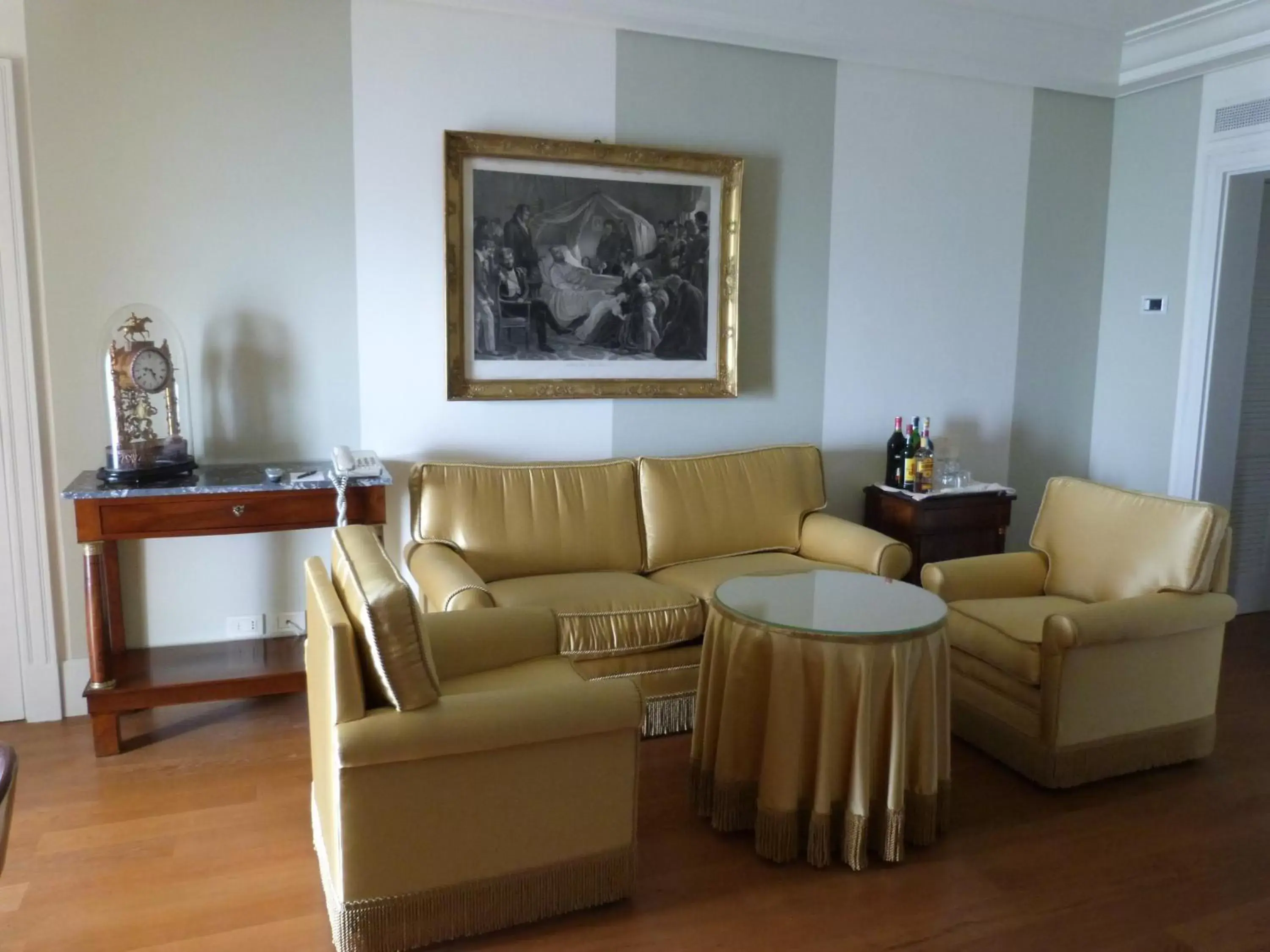 Living room, Seating Area in Excelsior Palace Portofino Coast