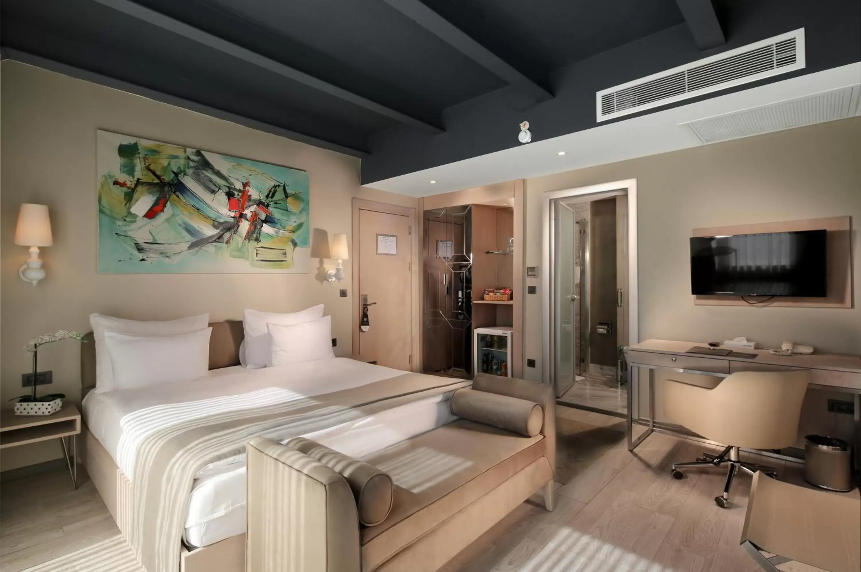 Bed in The Gate 30 Suites Ataşehir