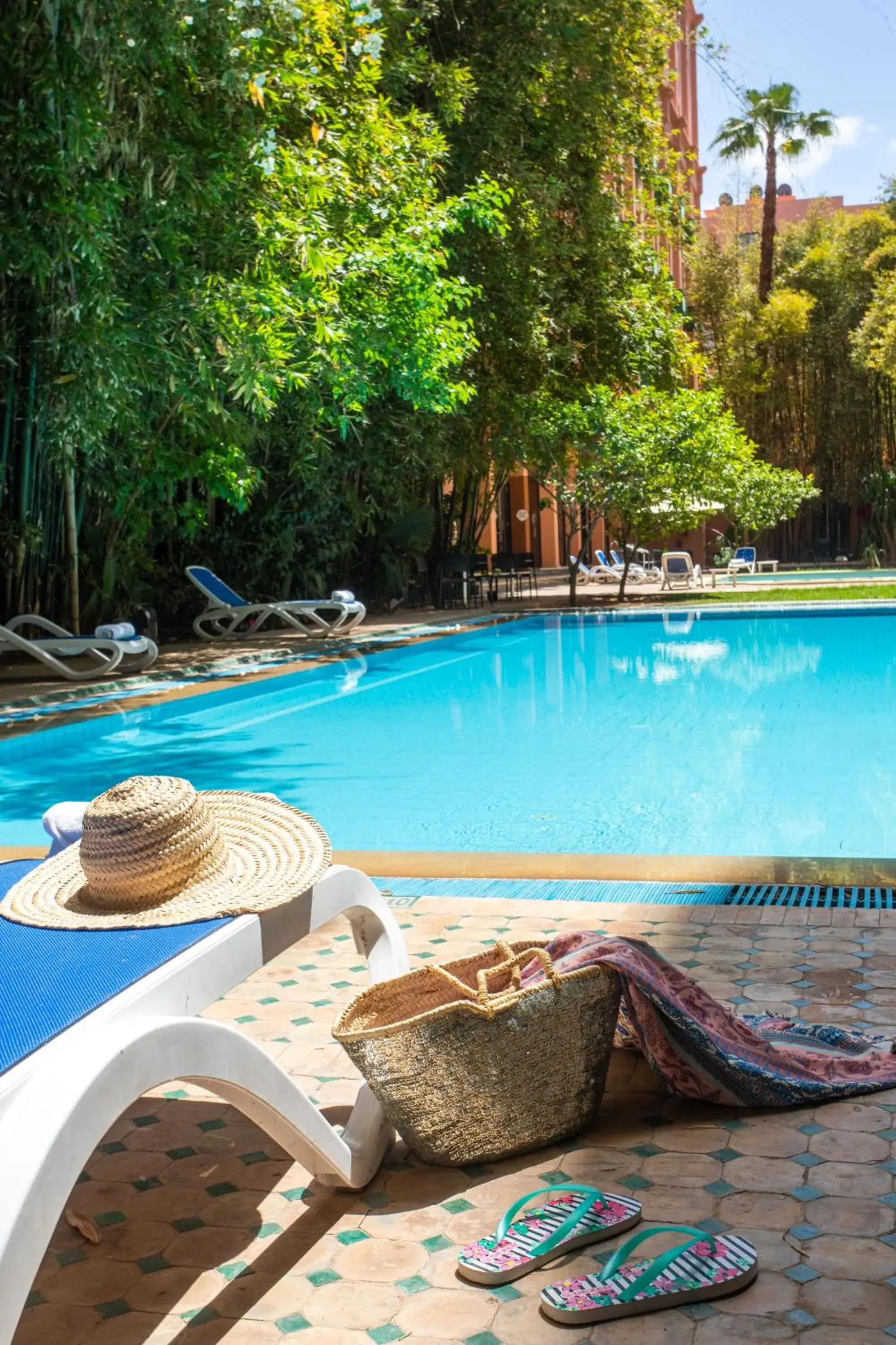 Swimming Pool in Hotel Meriem Marrakech