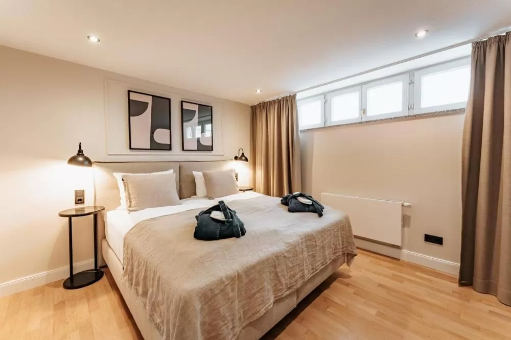 Bed in Strandhotel Kurhaus Juist