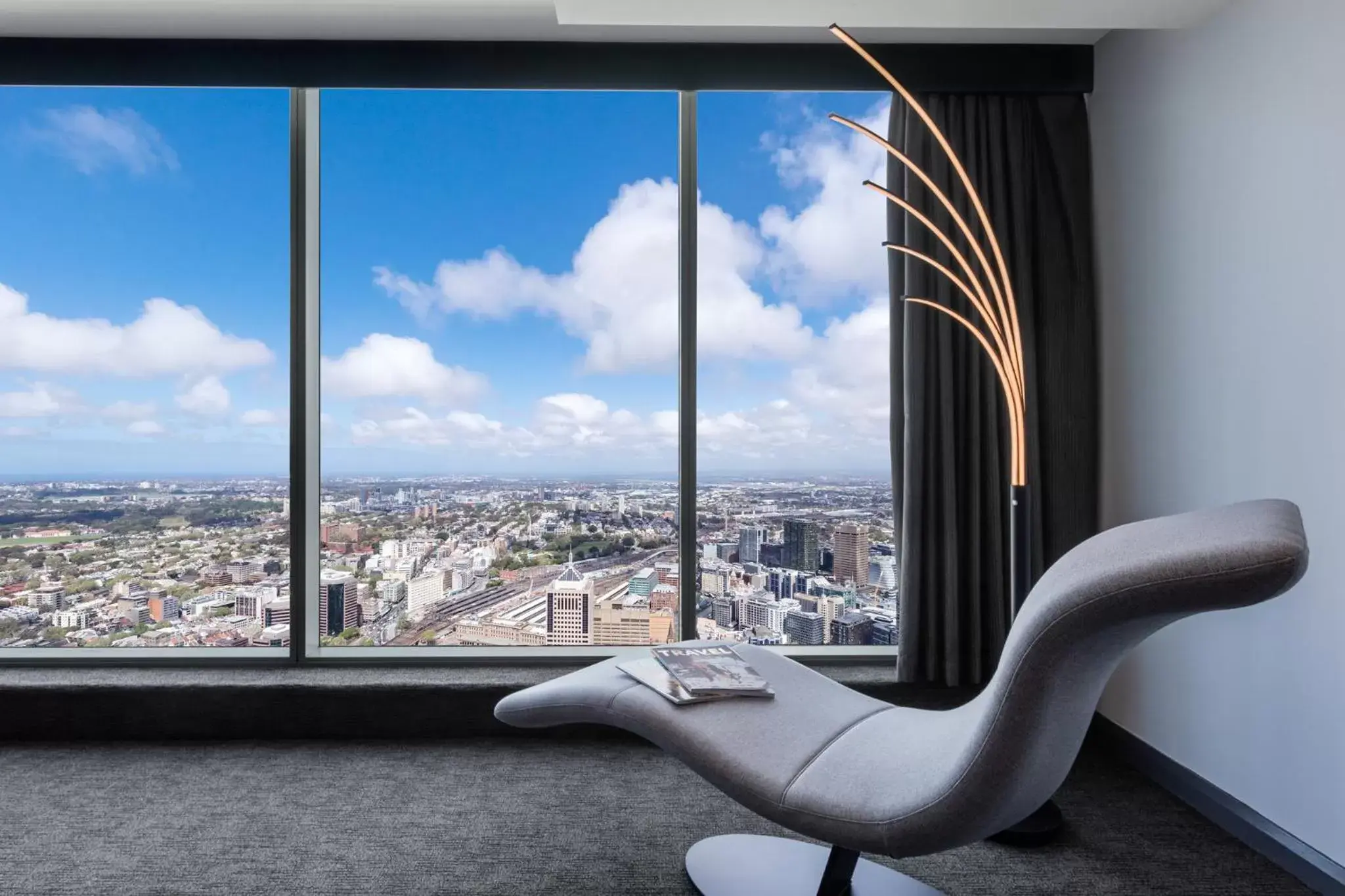 City view in Meriton Suites World Tower, Sydney