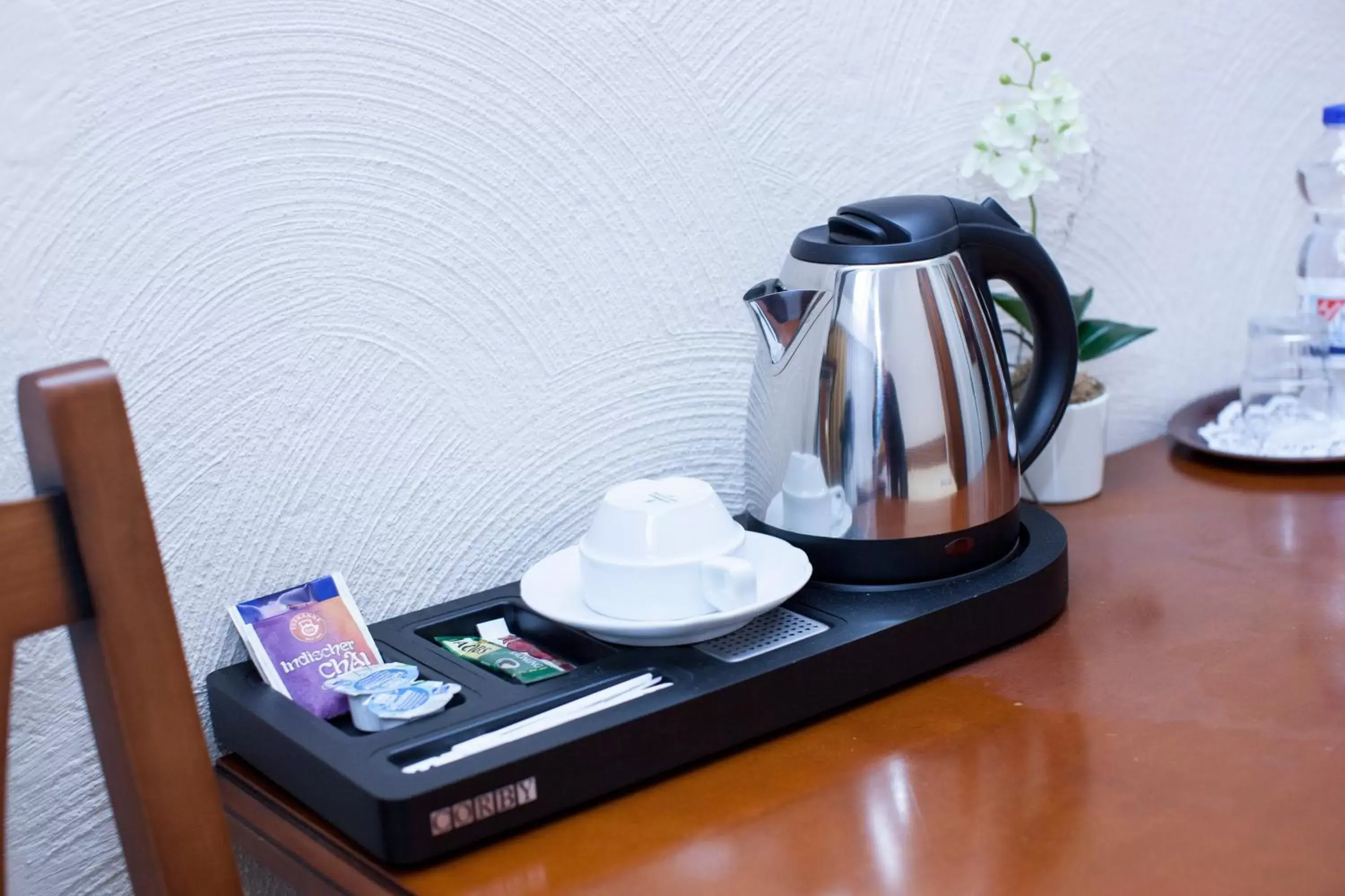 Decorative detail, Coffee/Tea Facilities in Hotel Baden