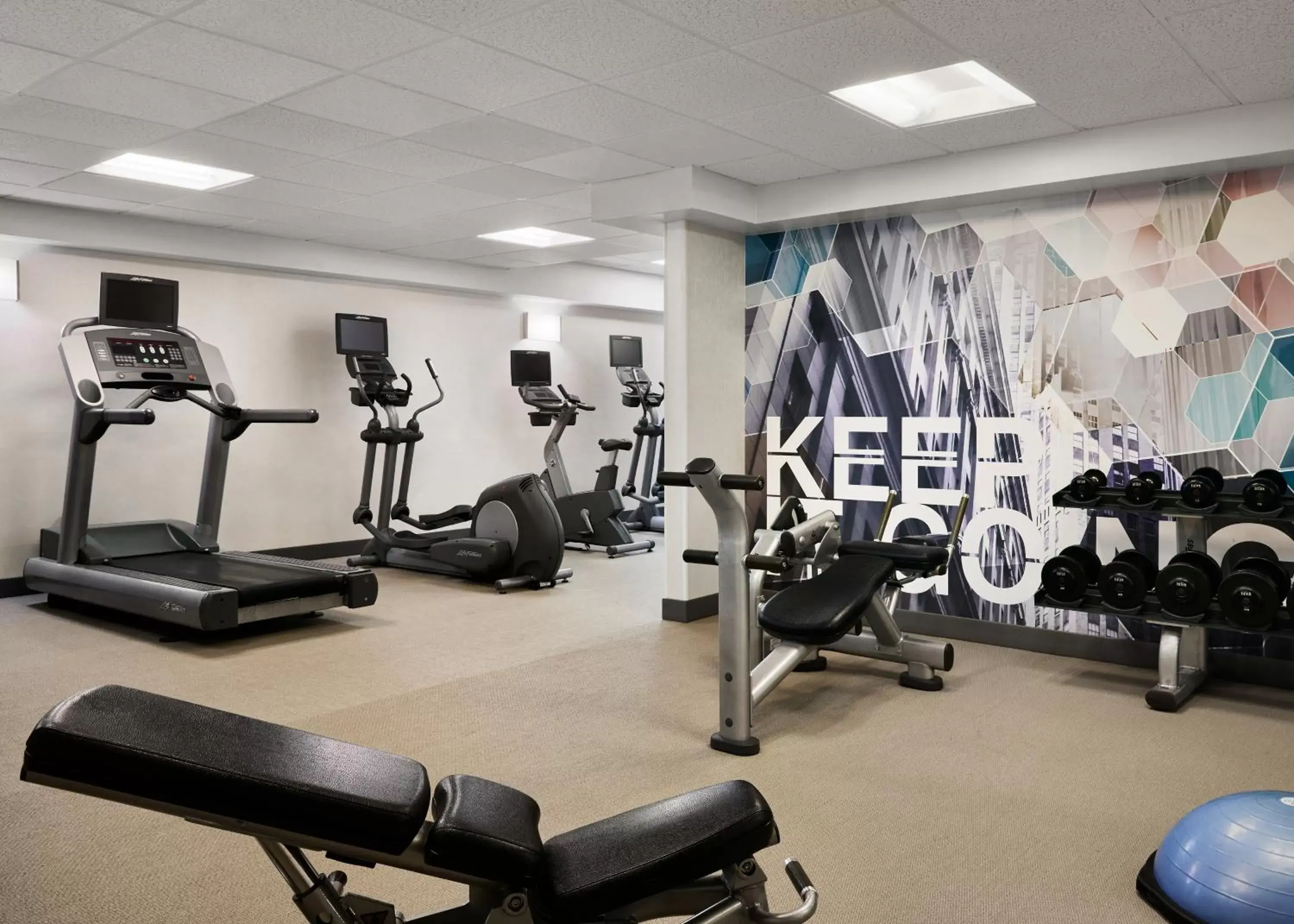 Fitness centre/facilities, Fitness Center/Facilities in SpringHill Suites by Marriott San Antonio Downtown-Riverwalk Area