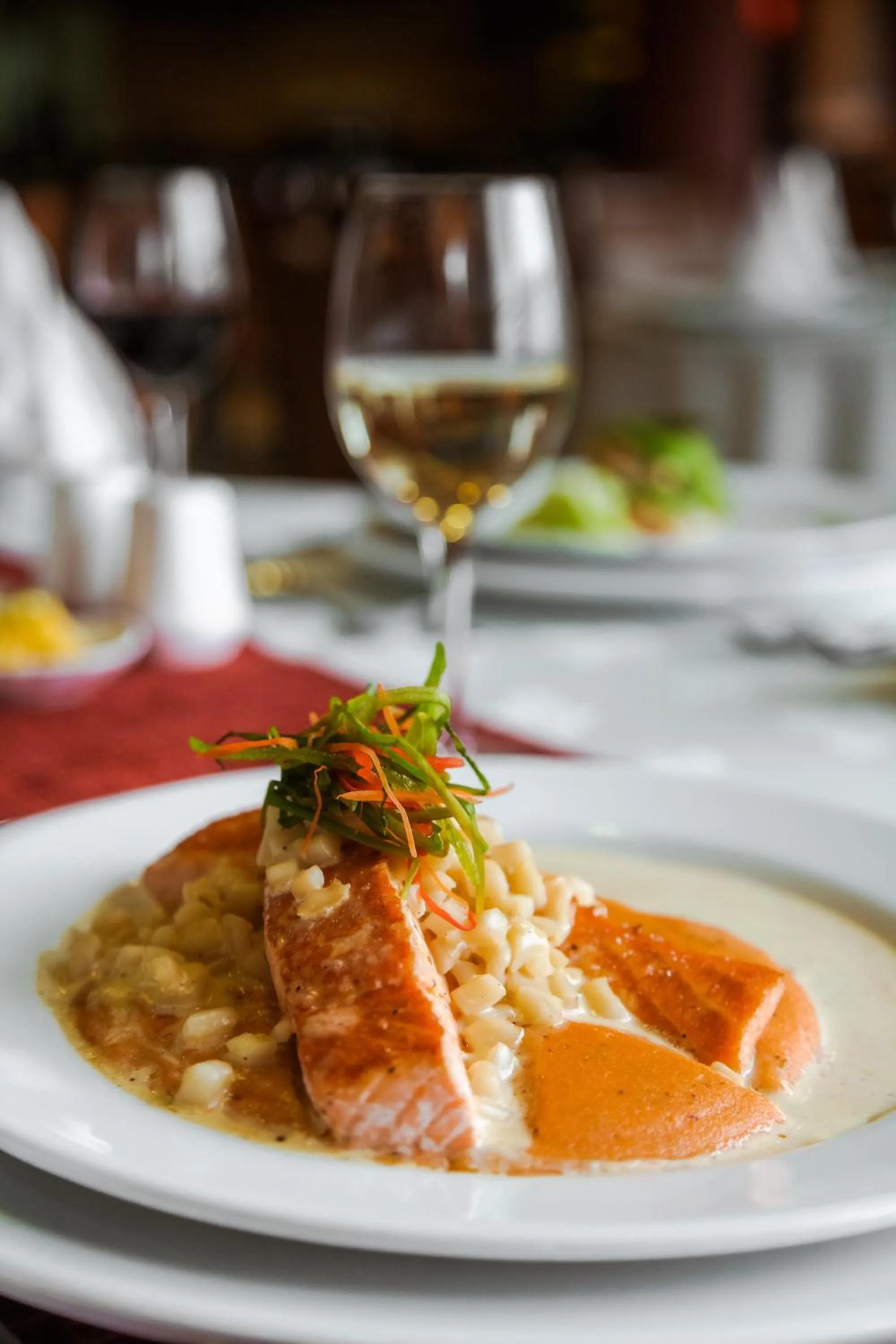Food close-up in Hotel Diego de Almagro Punta Arenas