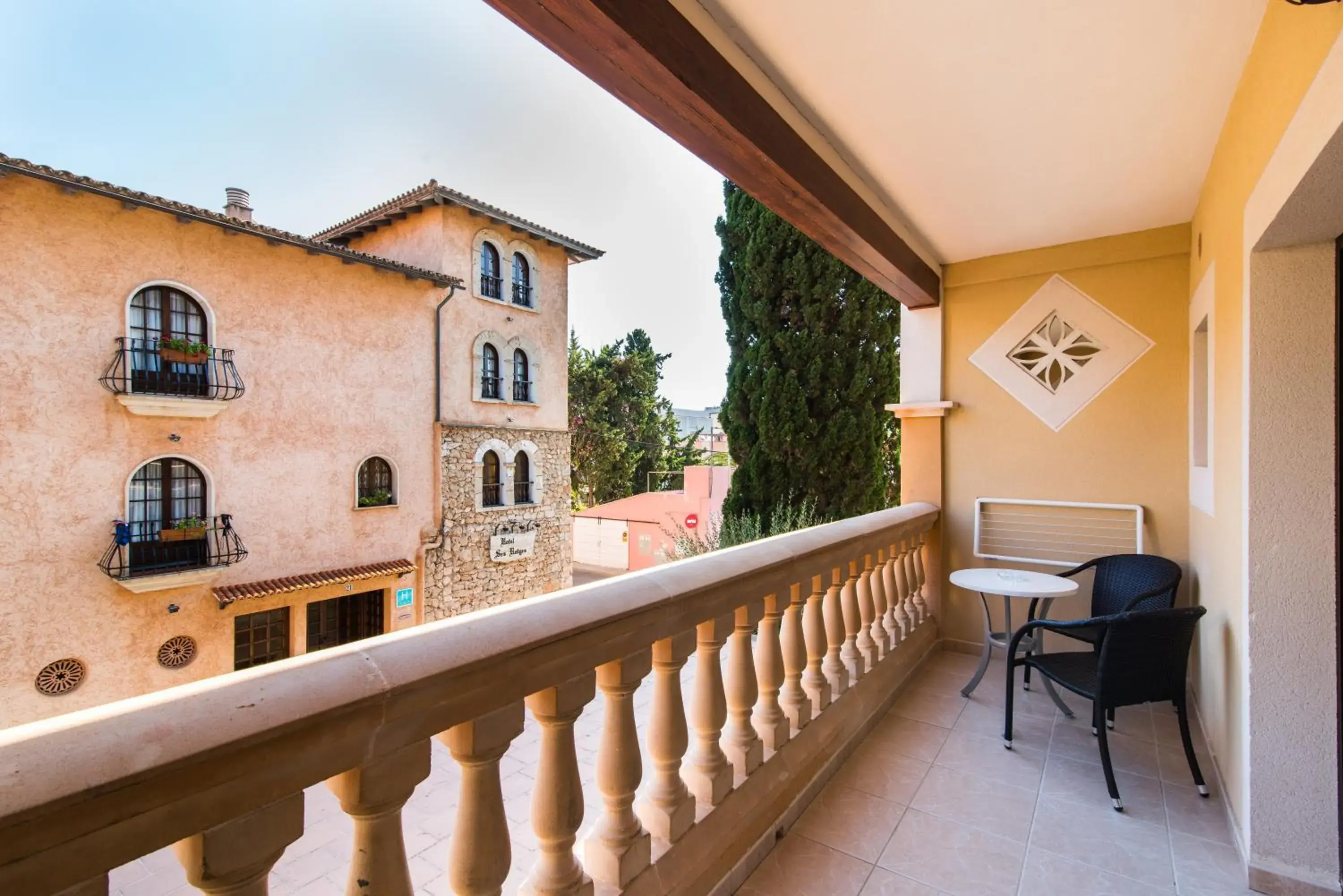 Balcony/Terrace in Hotel Baviera