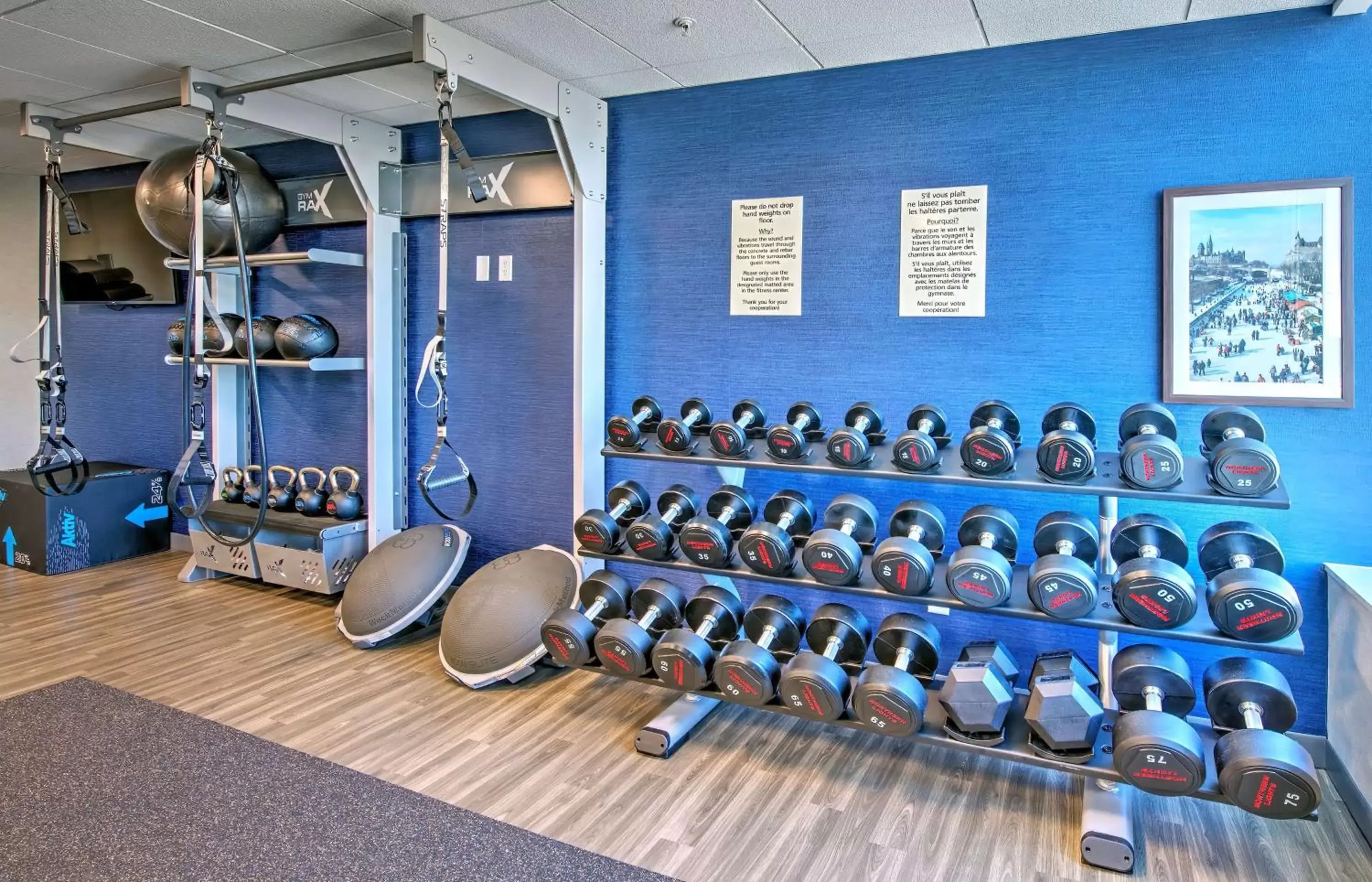 Fitness centre/facilities, Fitness Center/Facilities in Hampton by Hilton Ottawa