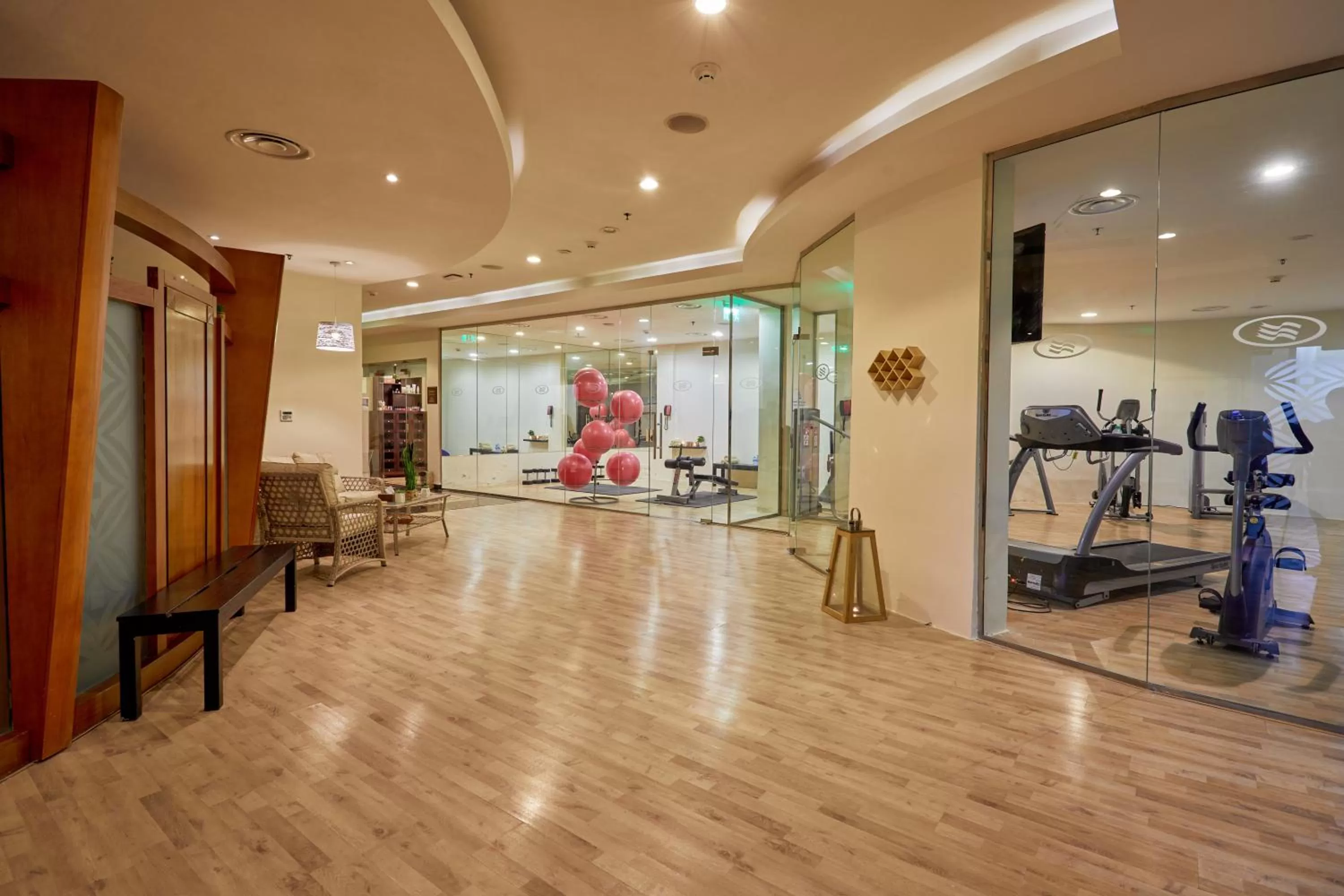 Fitness centre/facilities in Crowne Plaza Riyadh Al Waha by IHG