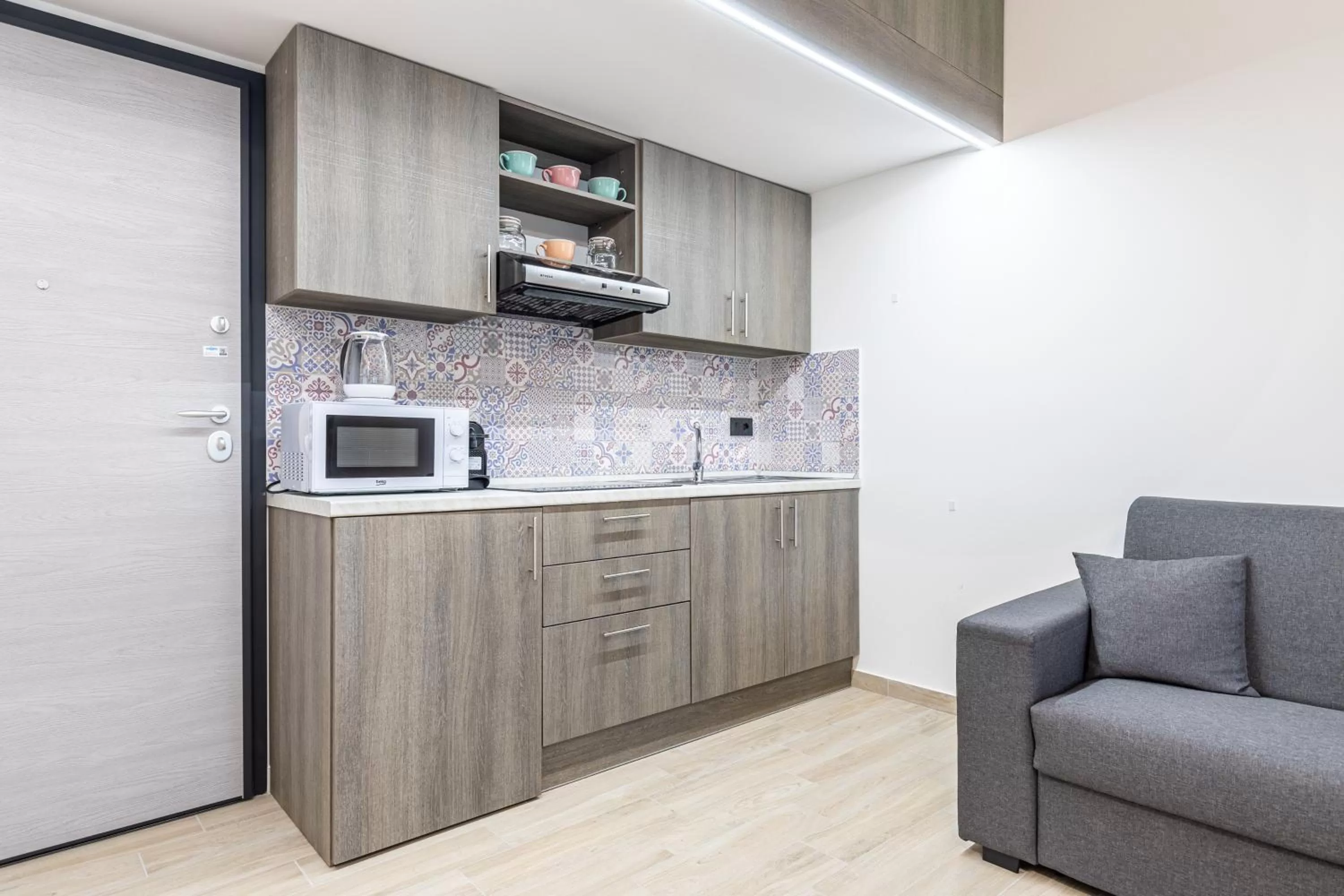 Kitchen or kitchenette in Solemar Sicilia - Multi Suite