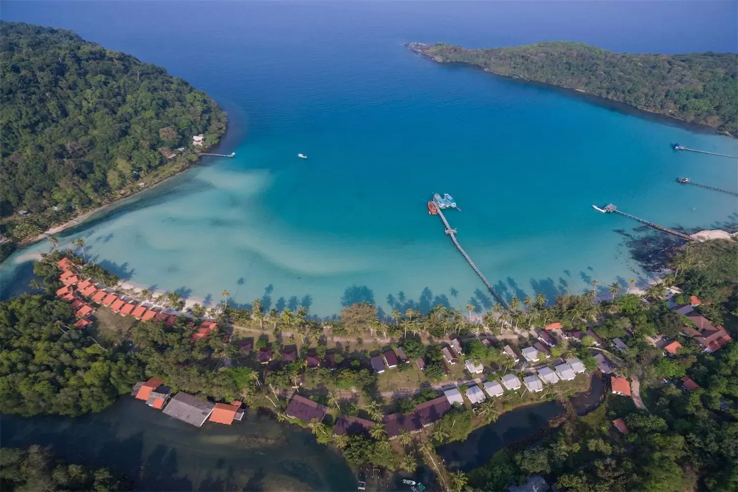 Property building, Bird's-eye View in Siam Beach Resort Koh Kood