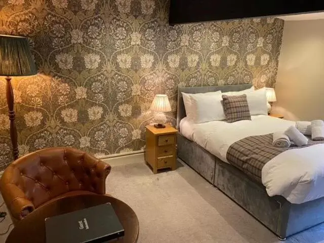 Bedroom, Bed in Black Lion Hotel Richmond North Yorkshire