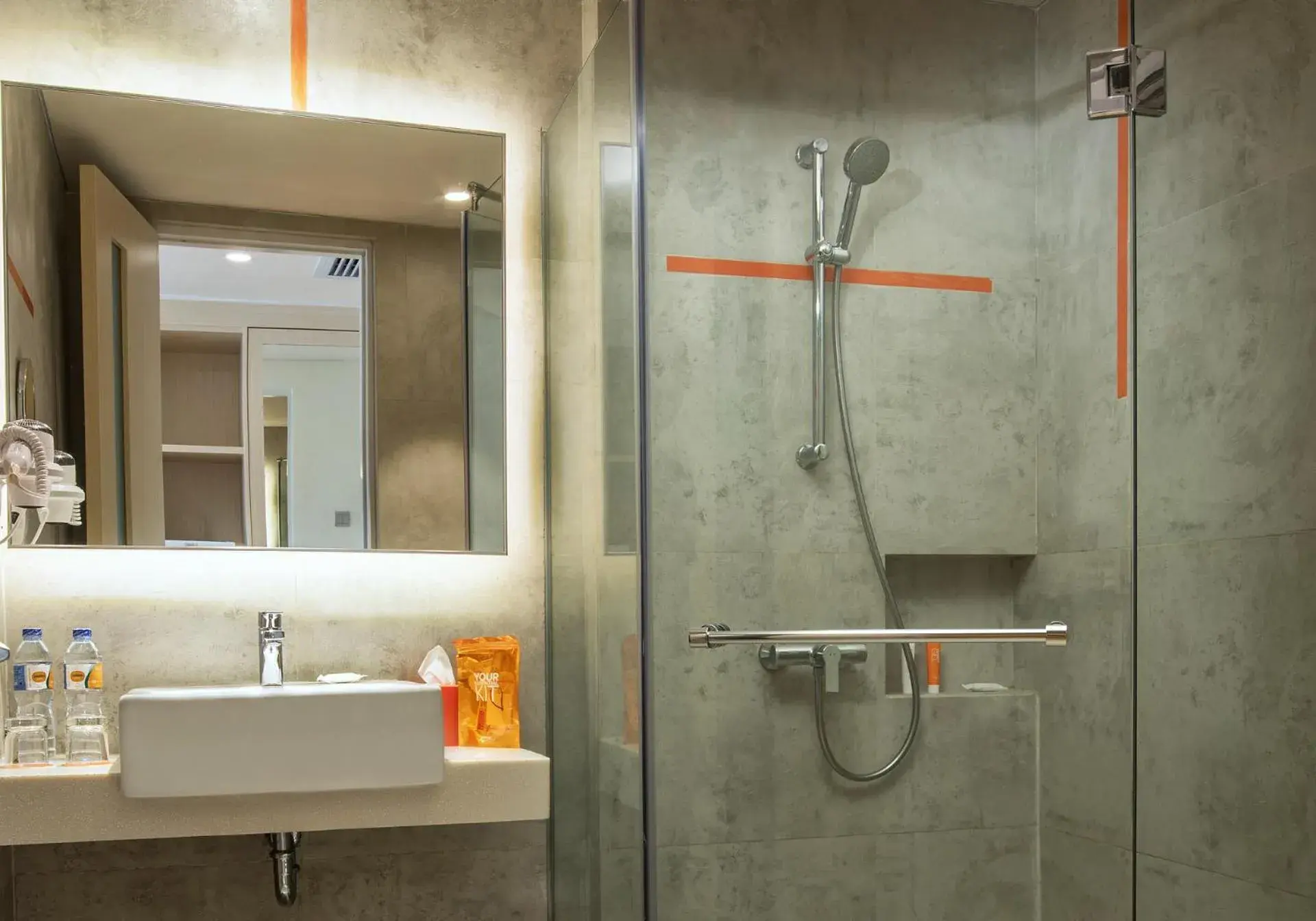 Bathroom in HARRIS Resort Barelang Batam Bathroom in HARRIS Resort Barelang Batam