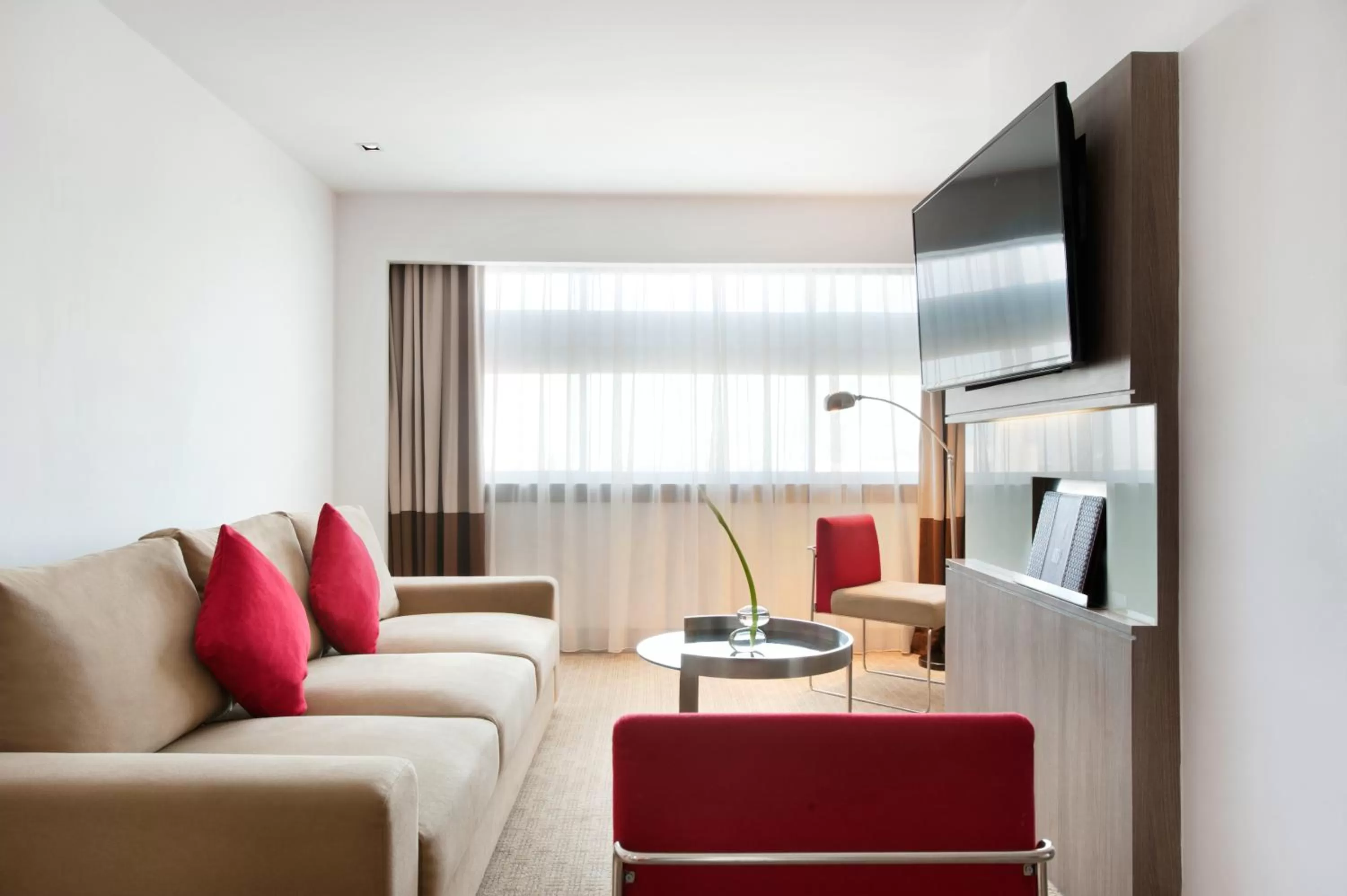 Seating area in Novotel Jakarta Gajah Mada