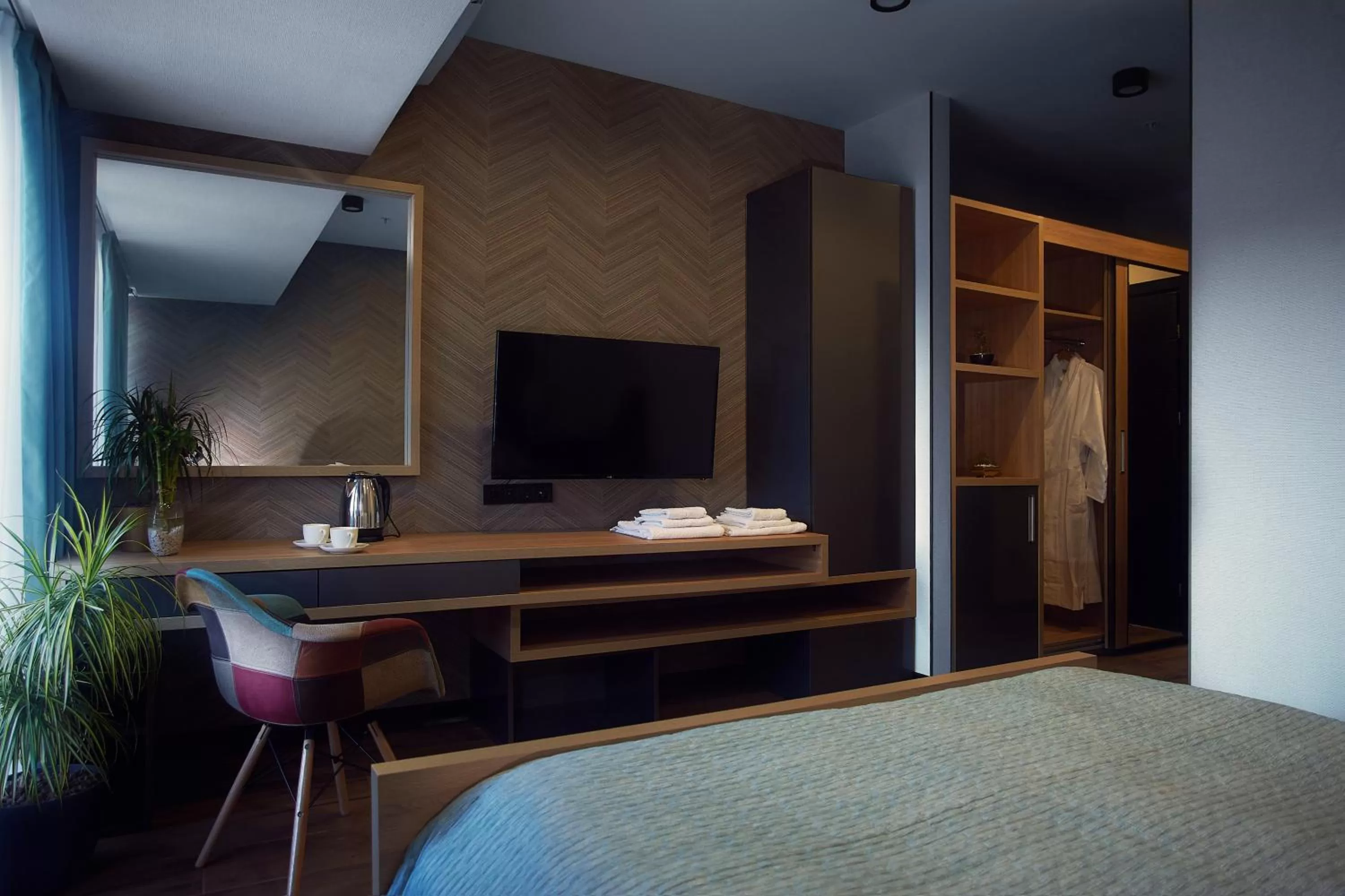 TV and multimedia, Bed in Green Boutique Hotel