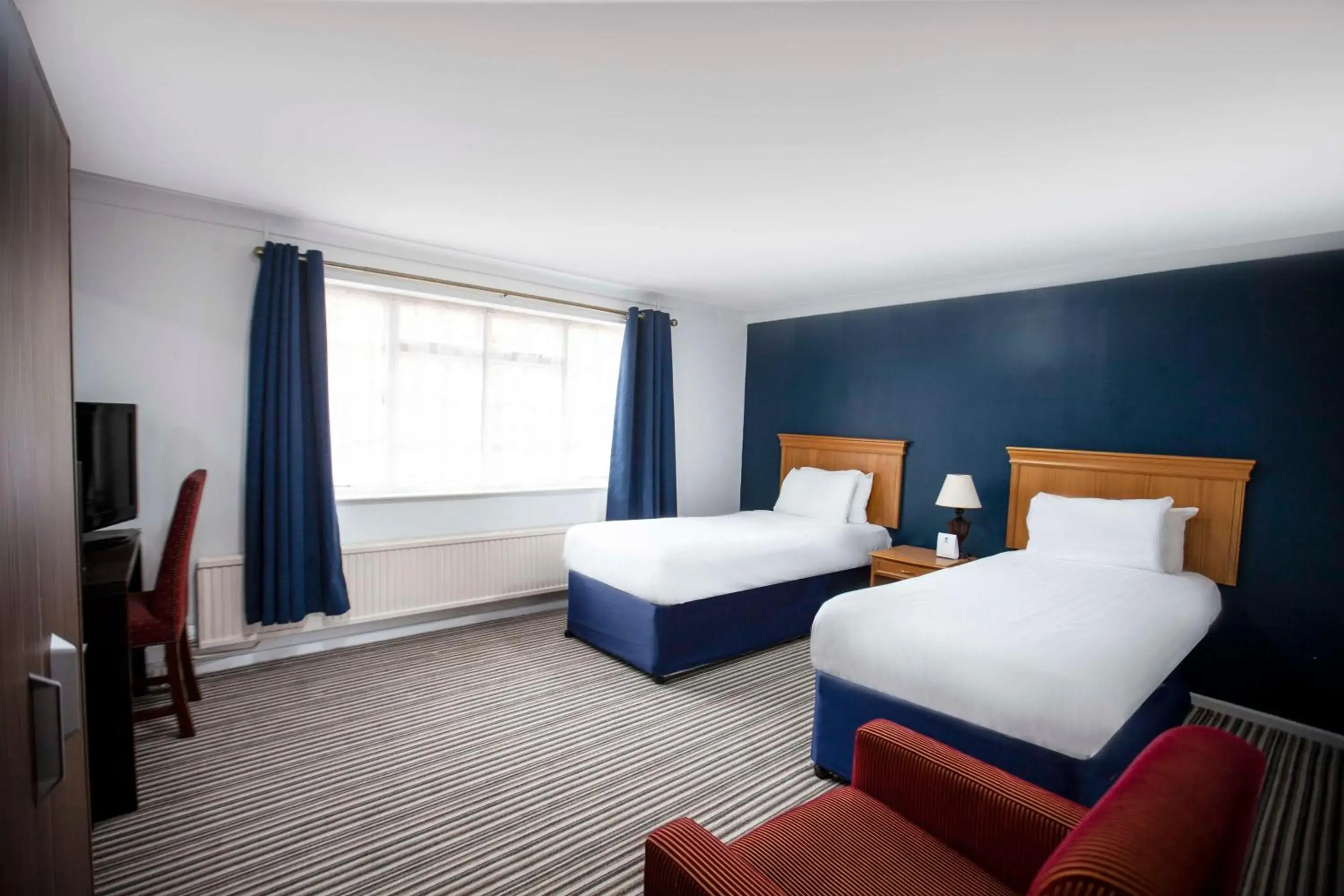 Standard Double Room with Two Single Beds - Non-Smoking in Best Western Brome Grange Hotel