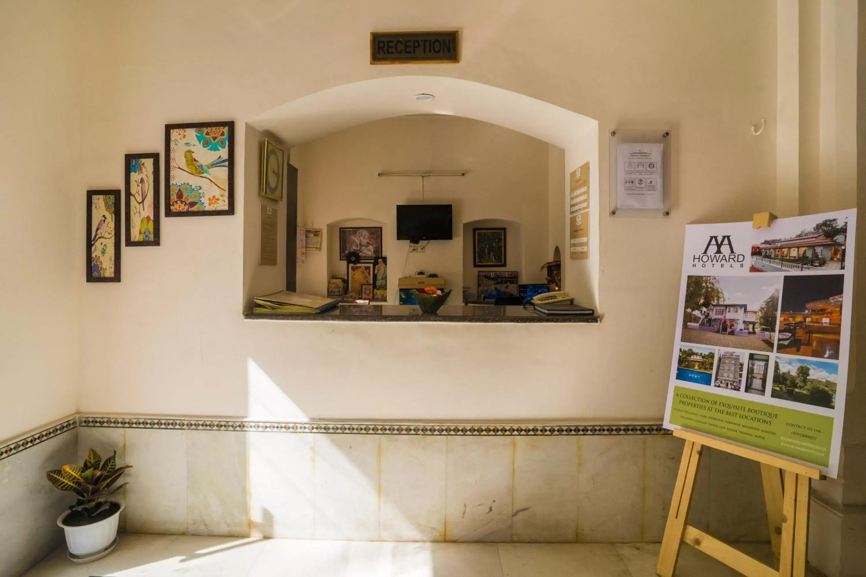 Lobby or reception in Ganga Heritage By Howard Lobby or reception in Ganga Heritage By Howard