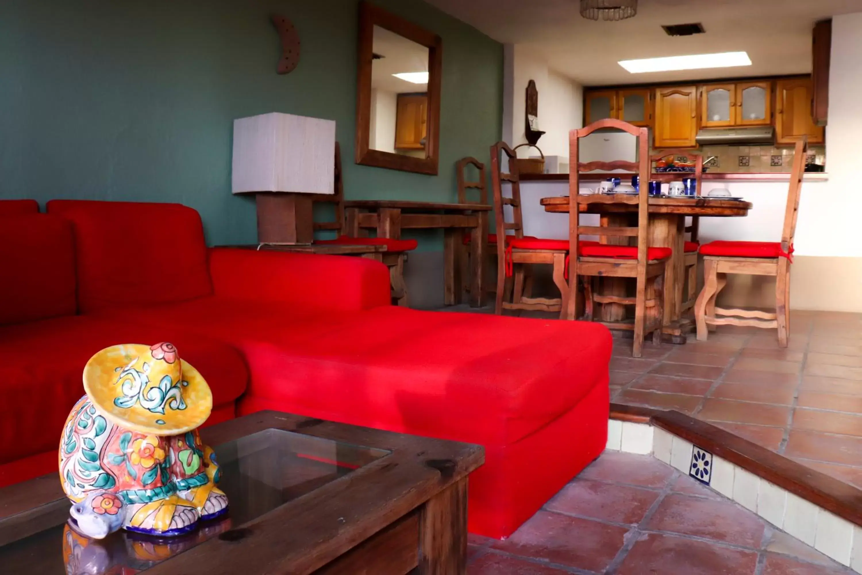 Seating Area in Villas El Rancho Green Resort