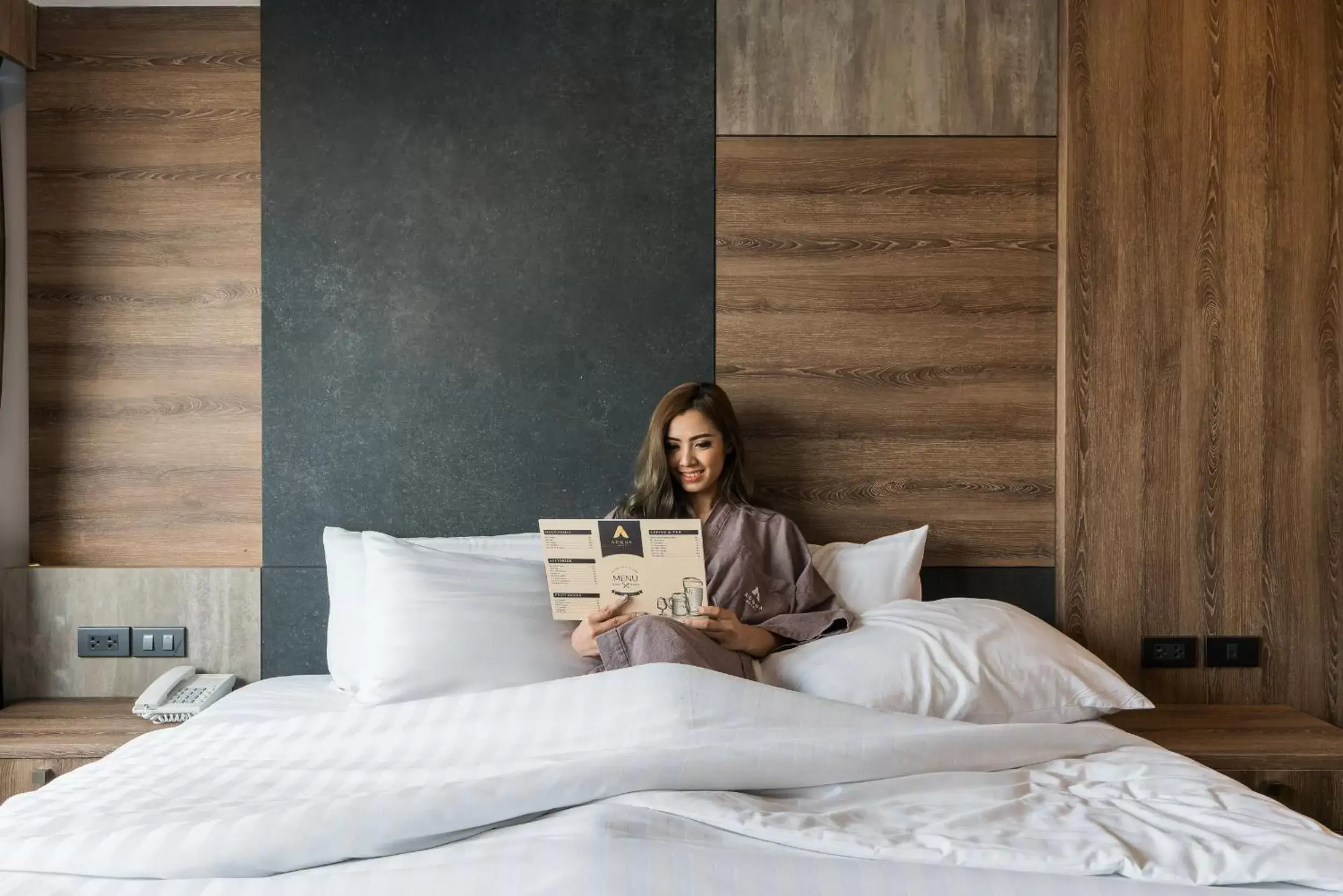 Bed in Acqua Hotel Bed in Acqua Hotel