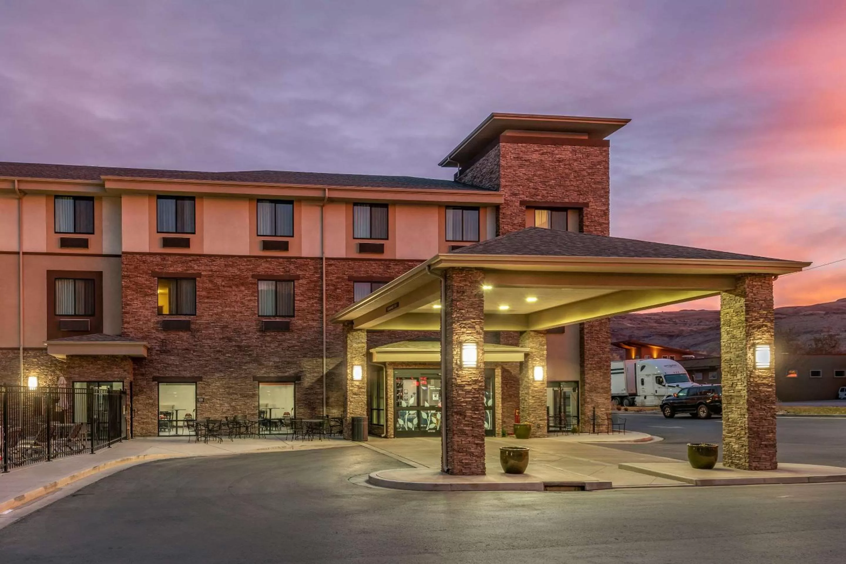 Property building in Sleep Inn & Suites Moab near Arches National Park