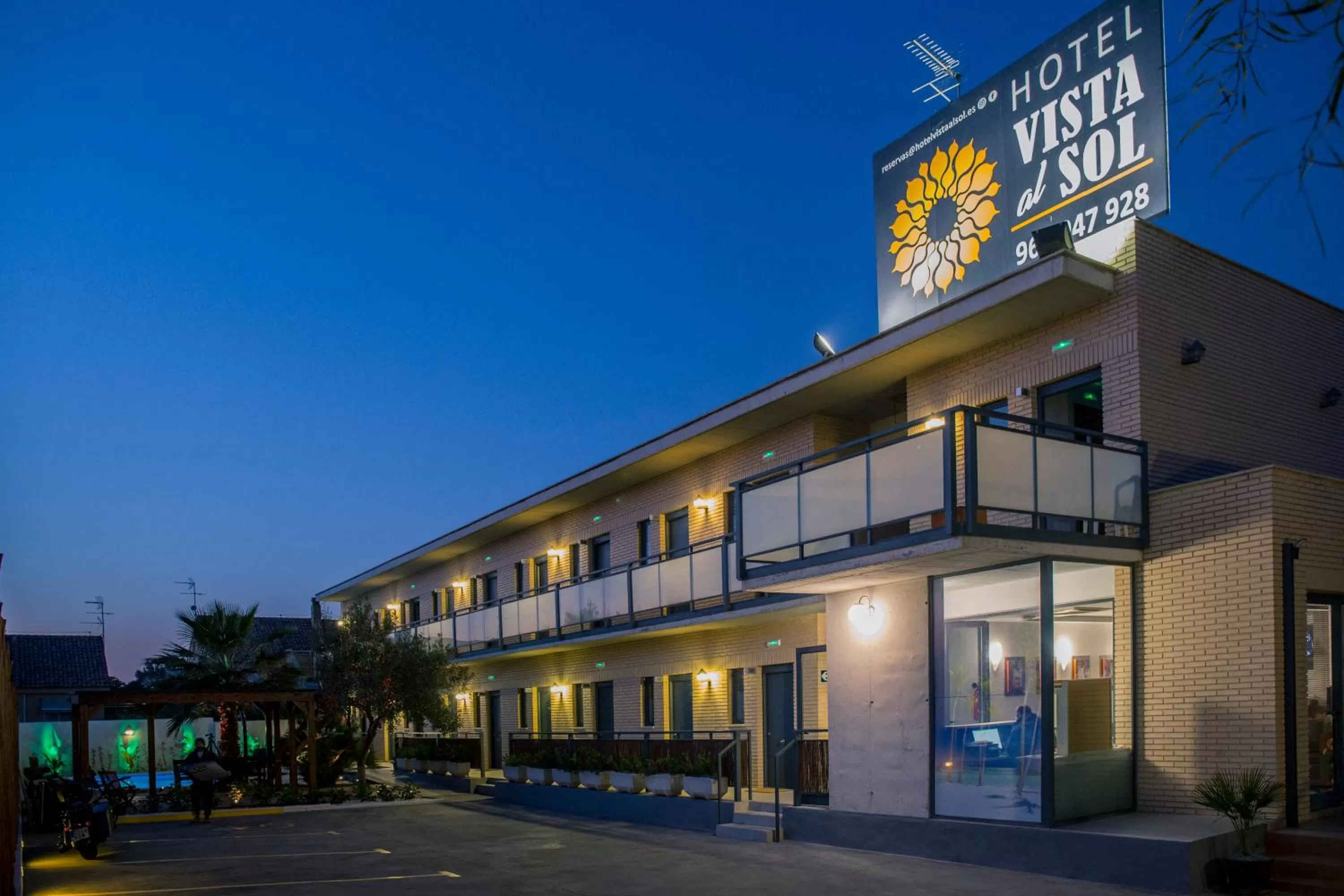 Facade/entrance in Hotel Vista al Sol