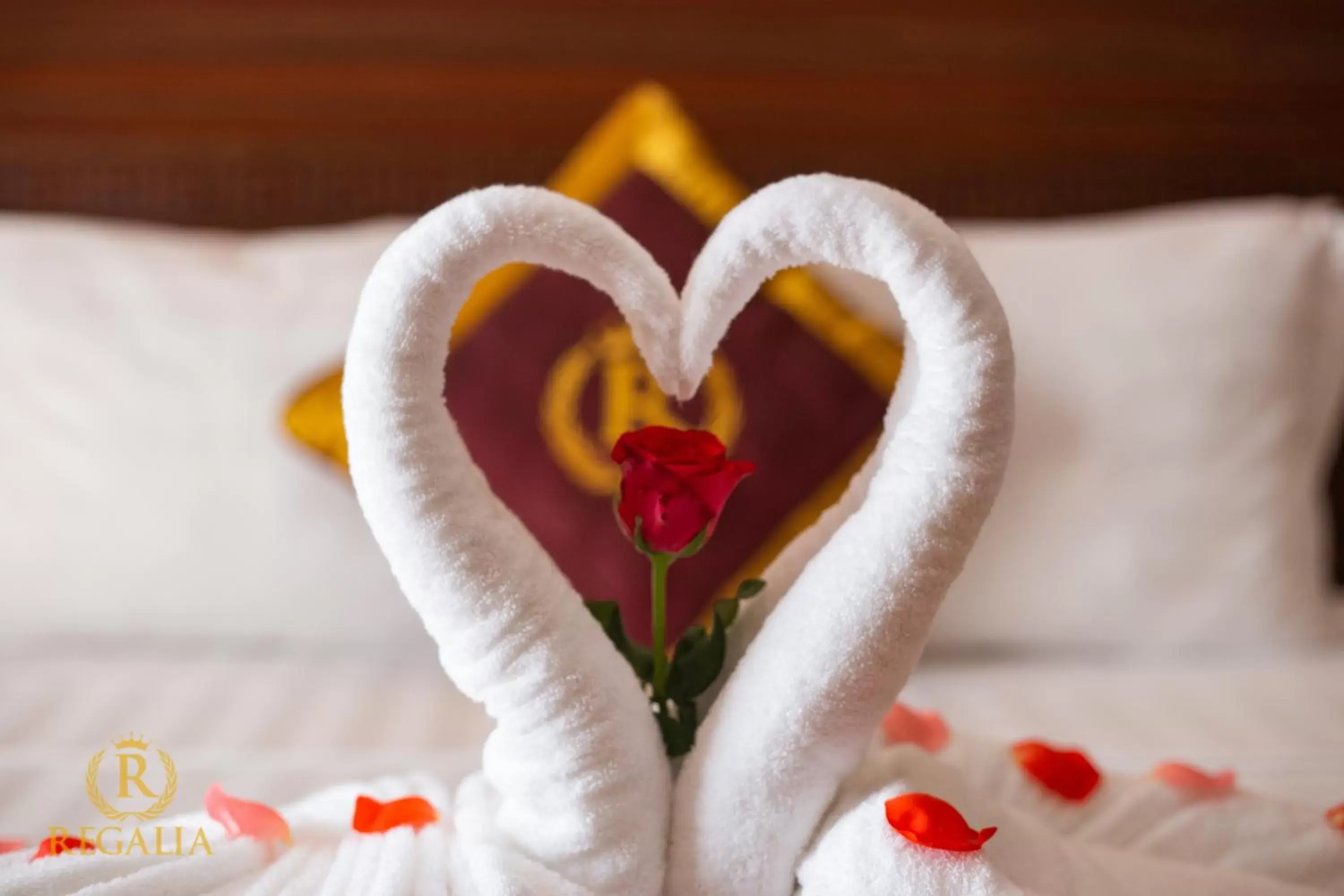 Decorative detail, Bed in Regalia Nha Trang Decorative detail, Bed in Regalia Nha Trang